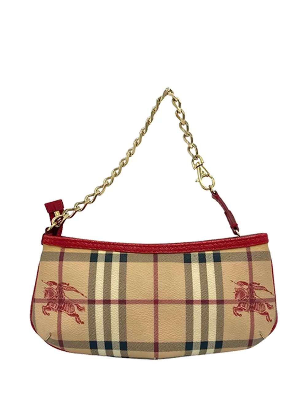 2000-2017 Haymarket Check Coated Canvas Clara Pochette shoulder bag