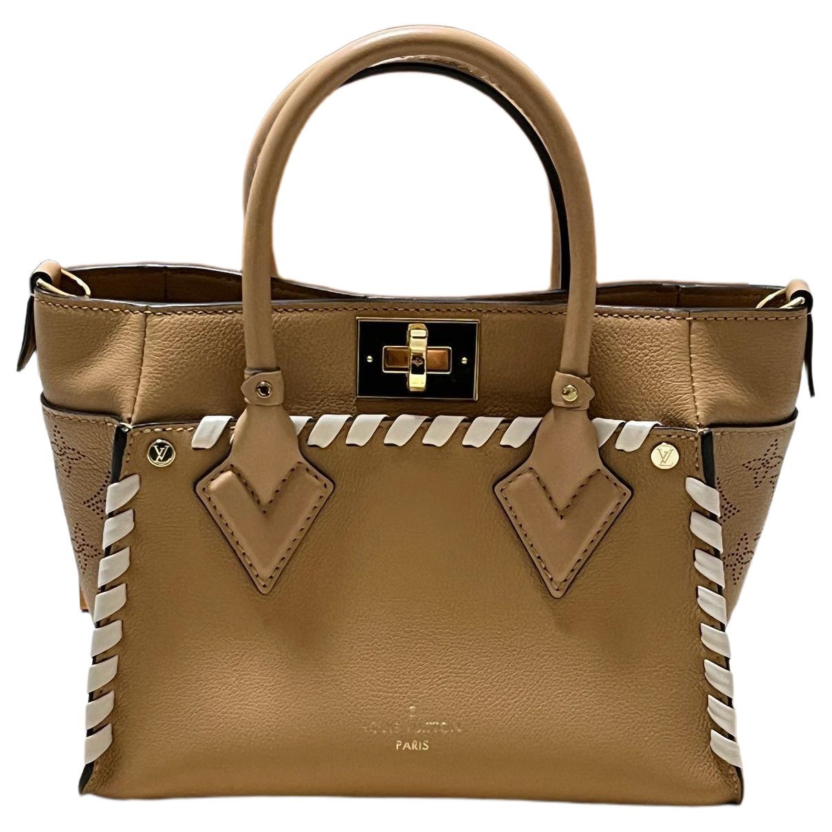 On My Side leather handbag