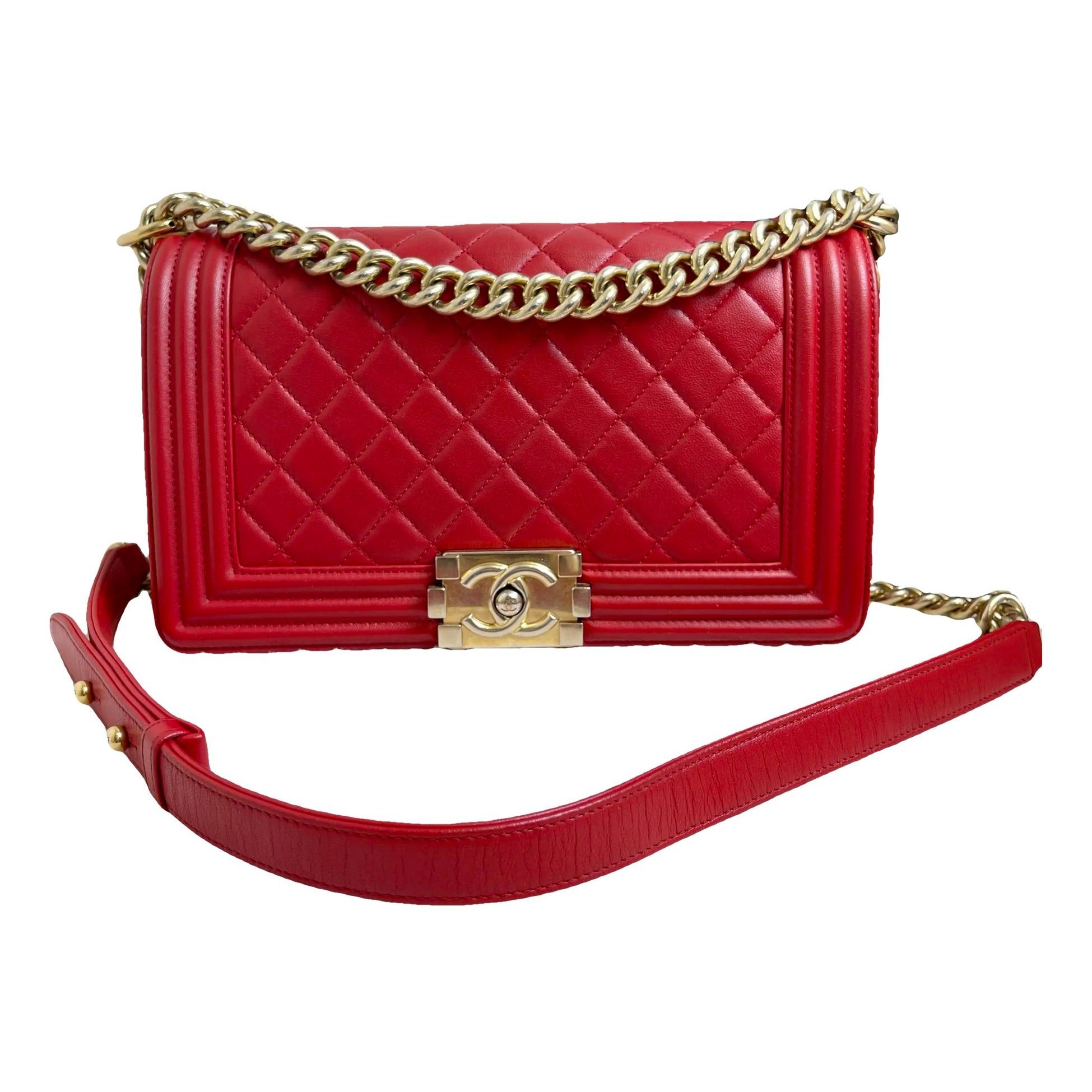 Boy leather crossbody bag