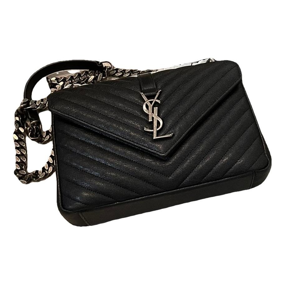 Collége monogramme leather handbag