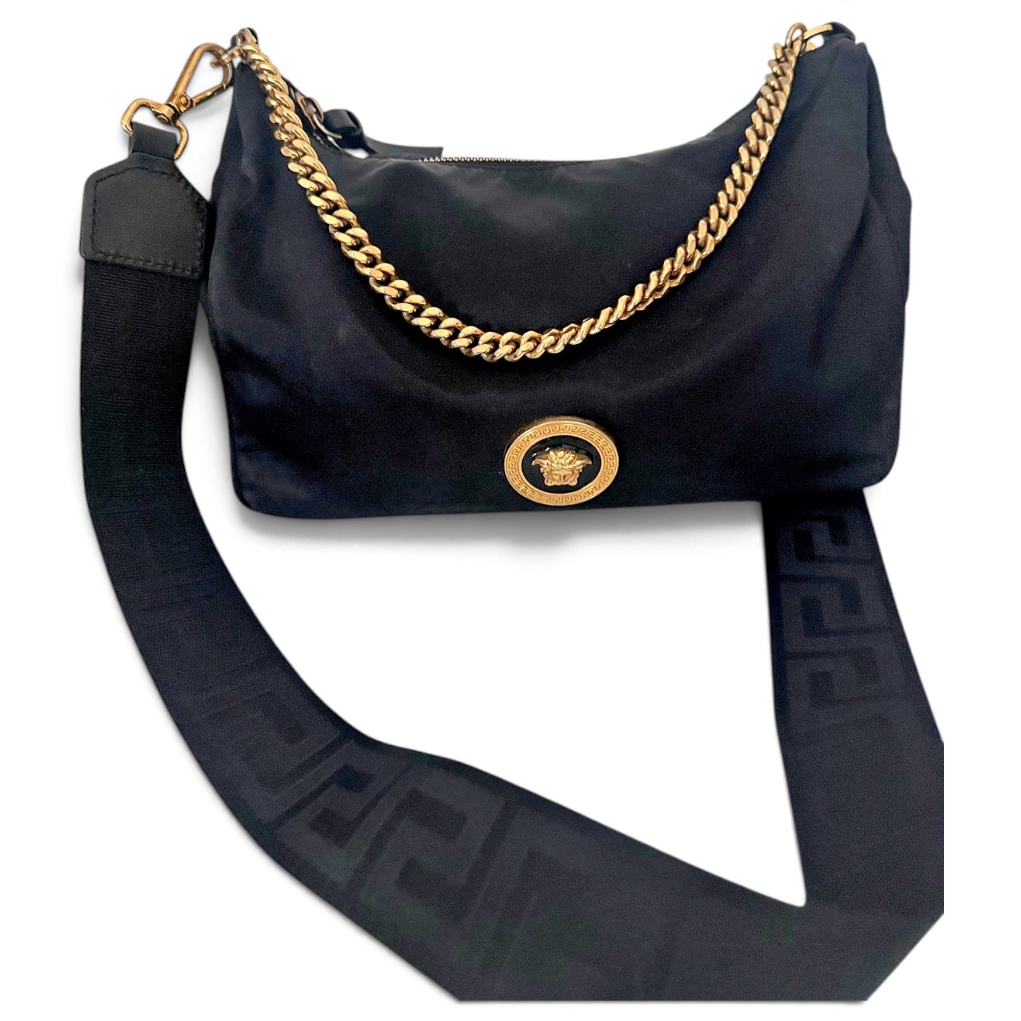 La Medusa cloth handbag
