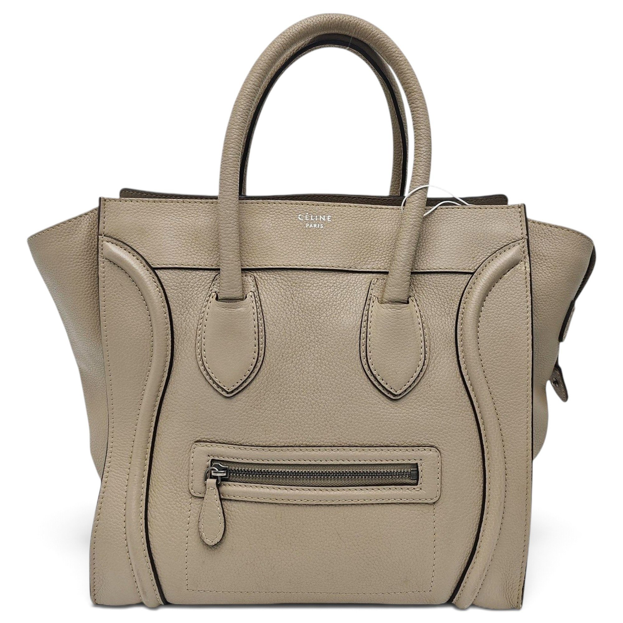 Cabas Phantom leather handbag