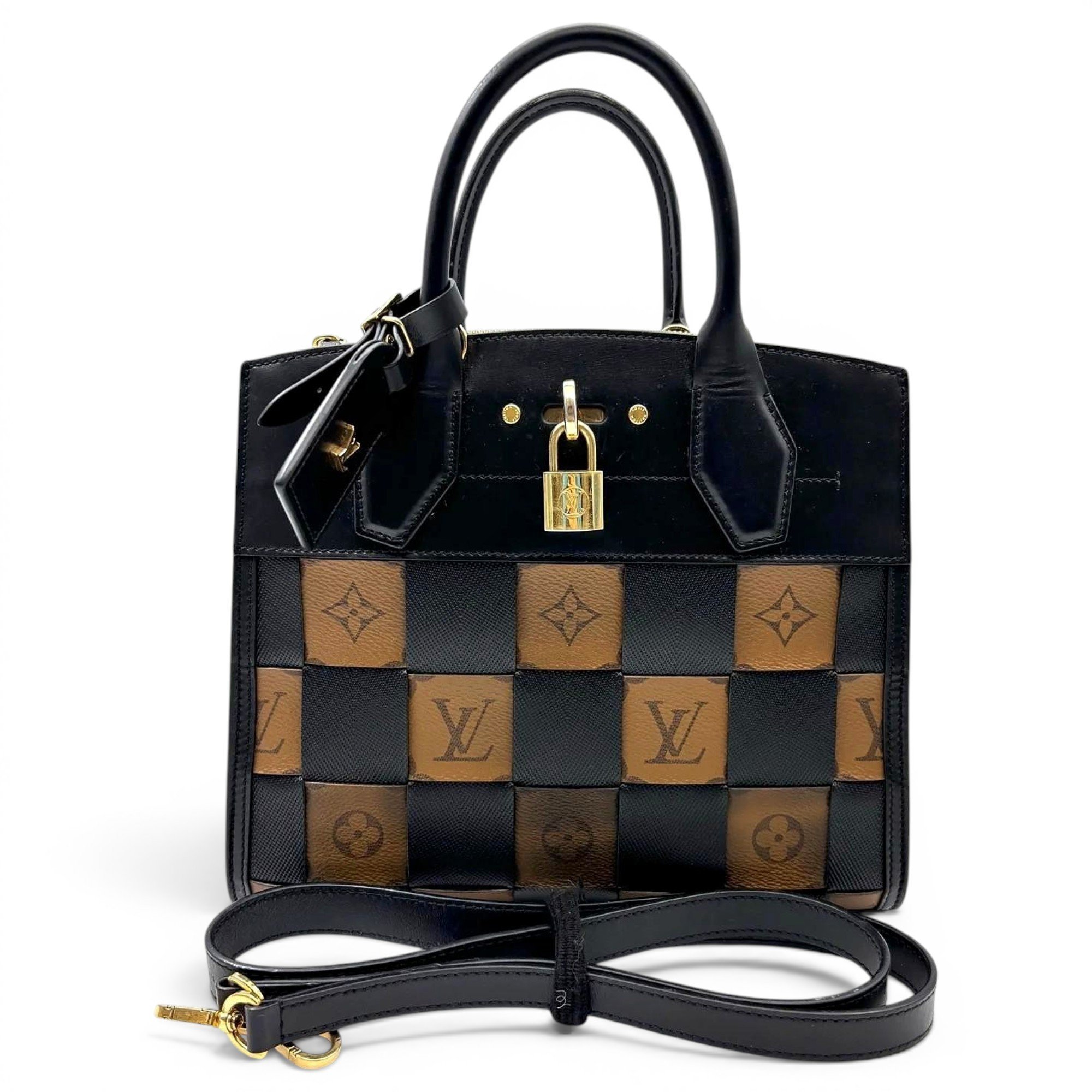 City Steamer leather tote