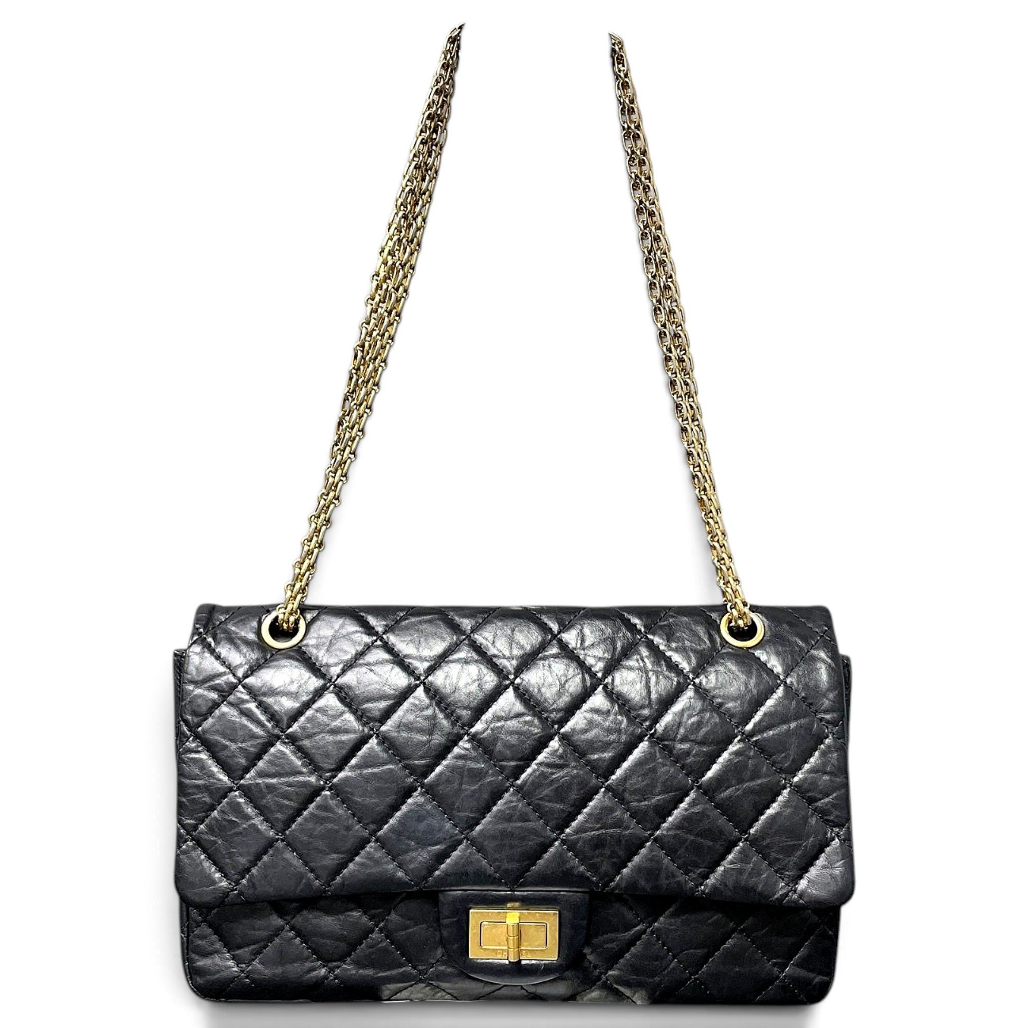 2.55 leather handbag