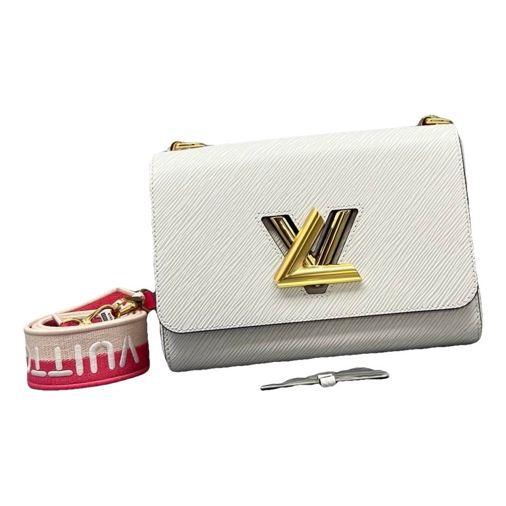 Twist leather handbag