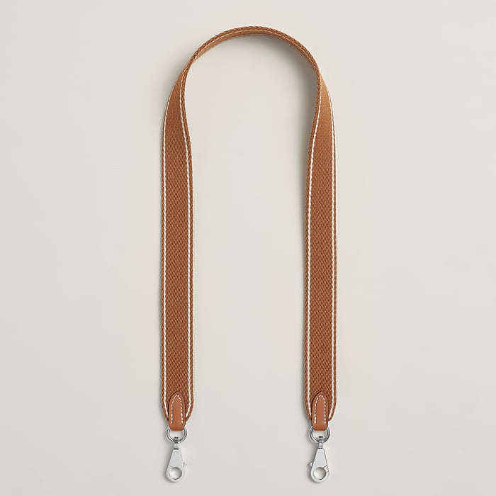 Sangle Wooly Sellier Bicolor Bag Strap