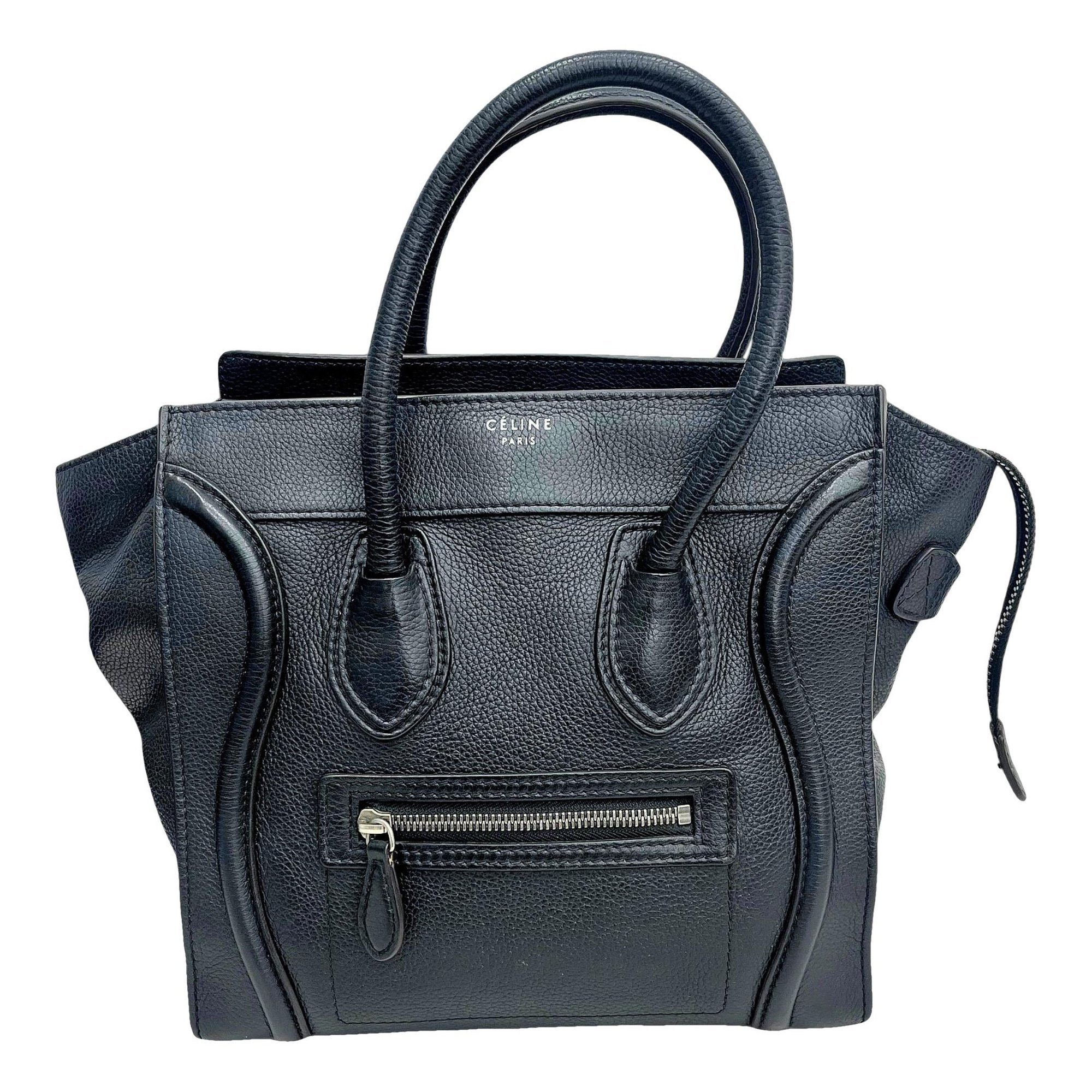 Luggage leather handbag