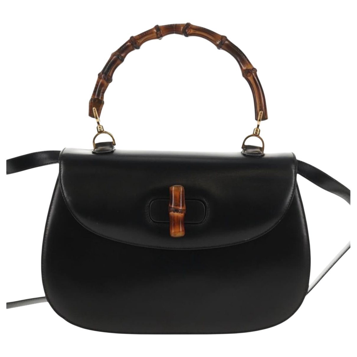 Bamboo leather handbag
