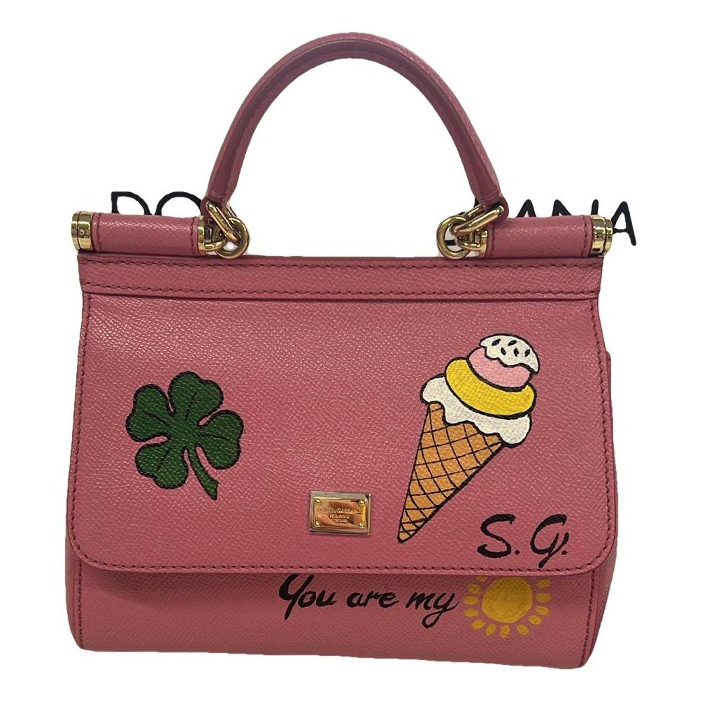 Dolce & Gabbana Sicily leather crossbody bag