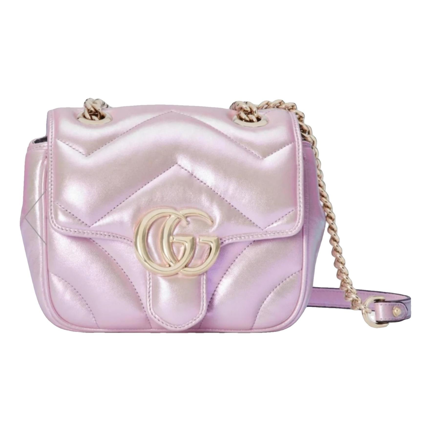 GG Marmont Chain leather crossbody bag