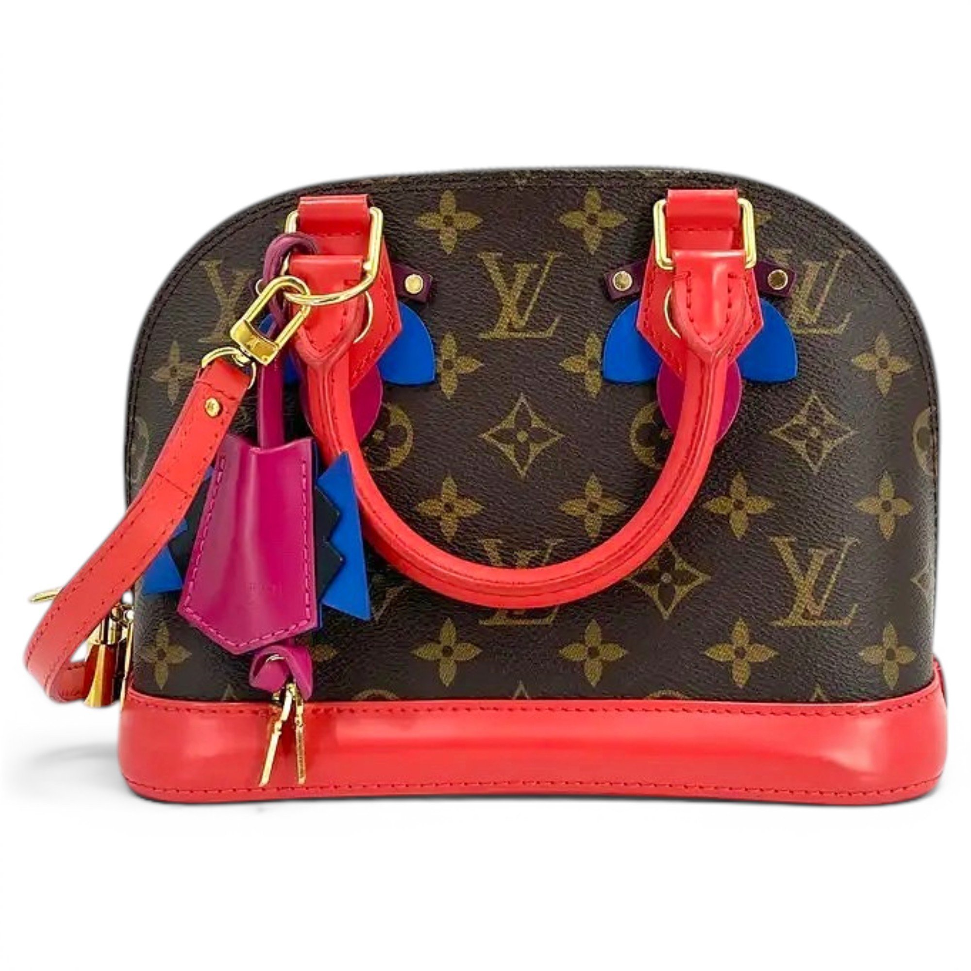Alma BB vinyl handbag