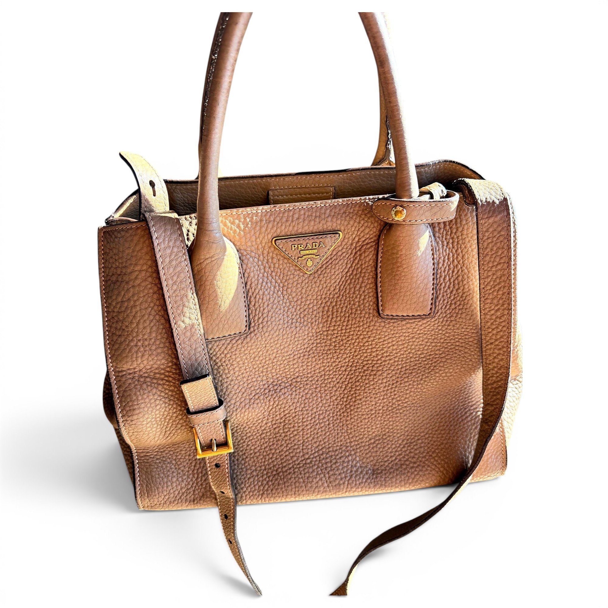 Leather handbag