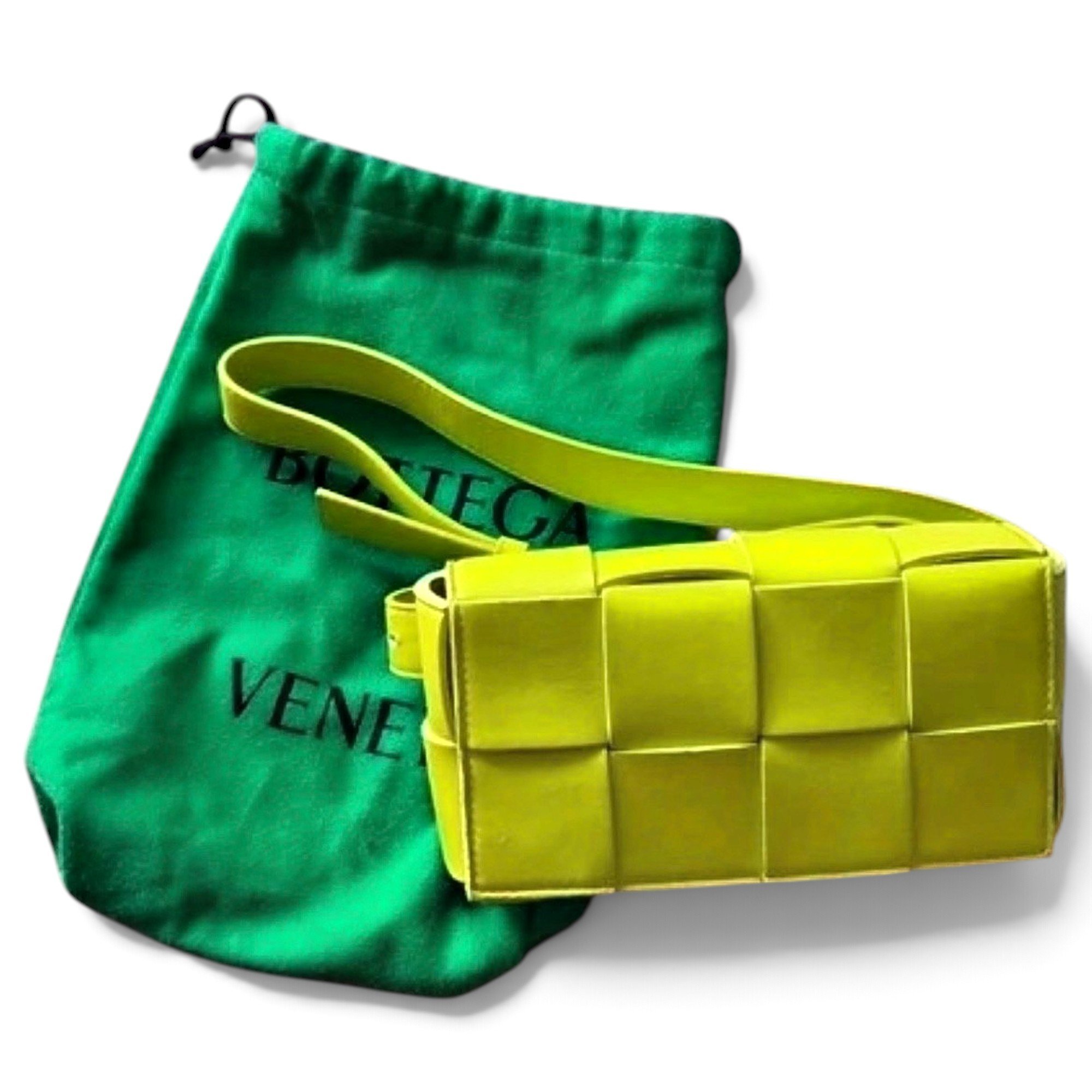 Cassette leather crossbody bag