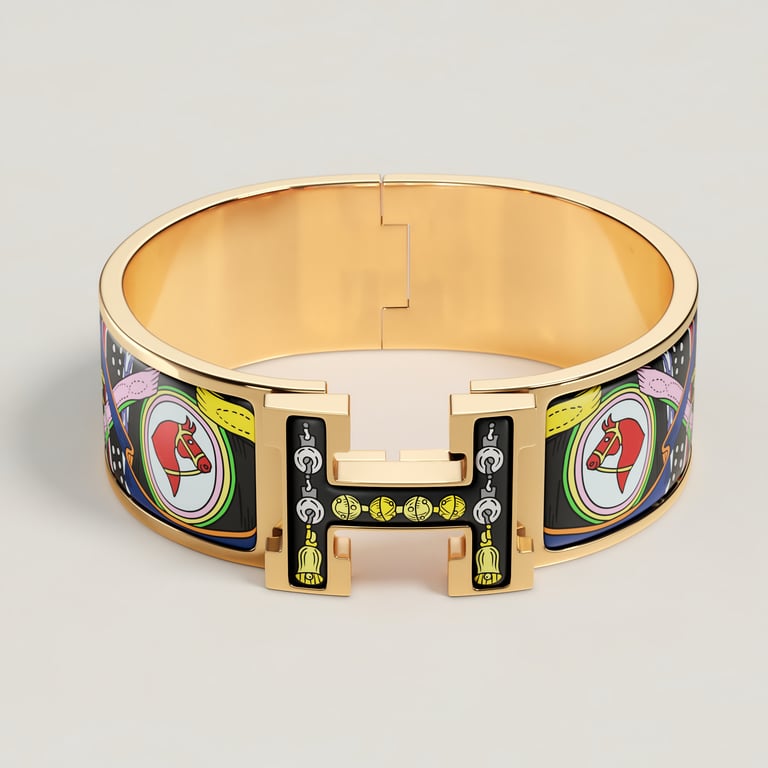 Clic Clac H Bouquets Selliers bracelet
