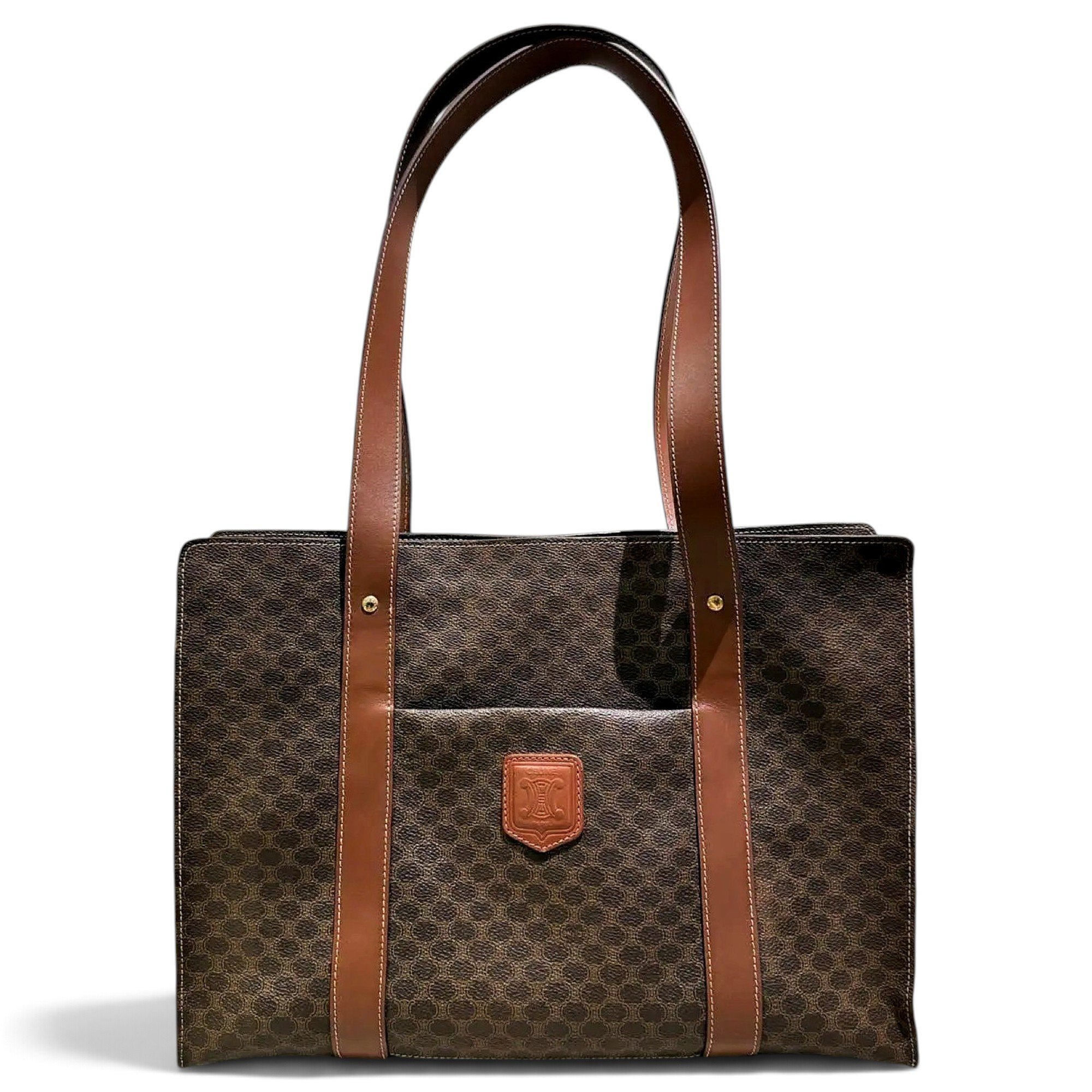 Vinyl handbag