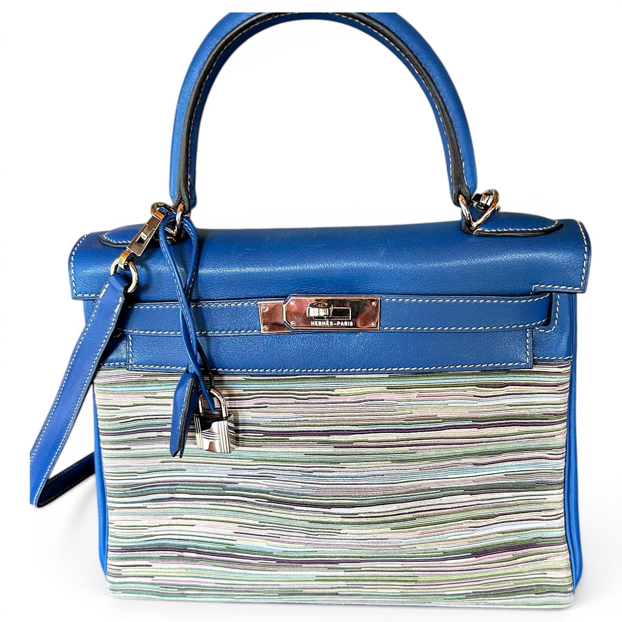 Kelly 28 leather handbag