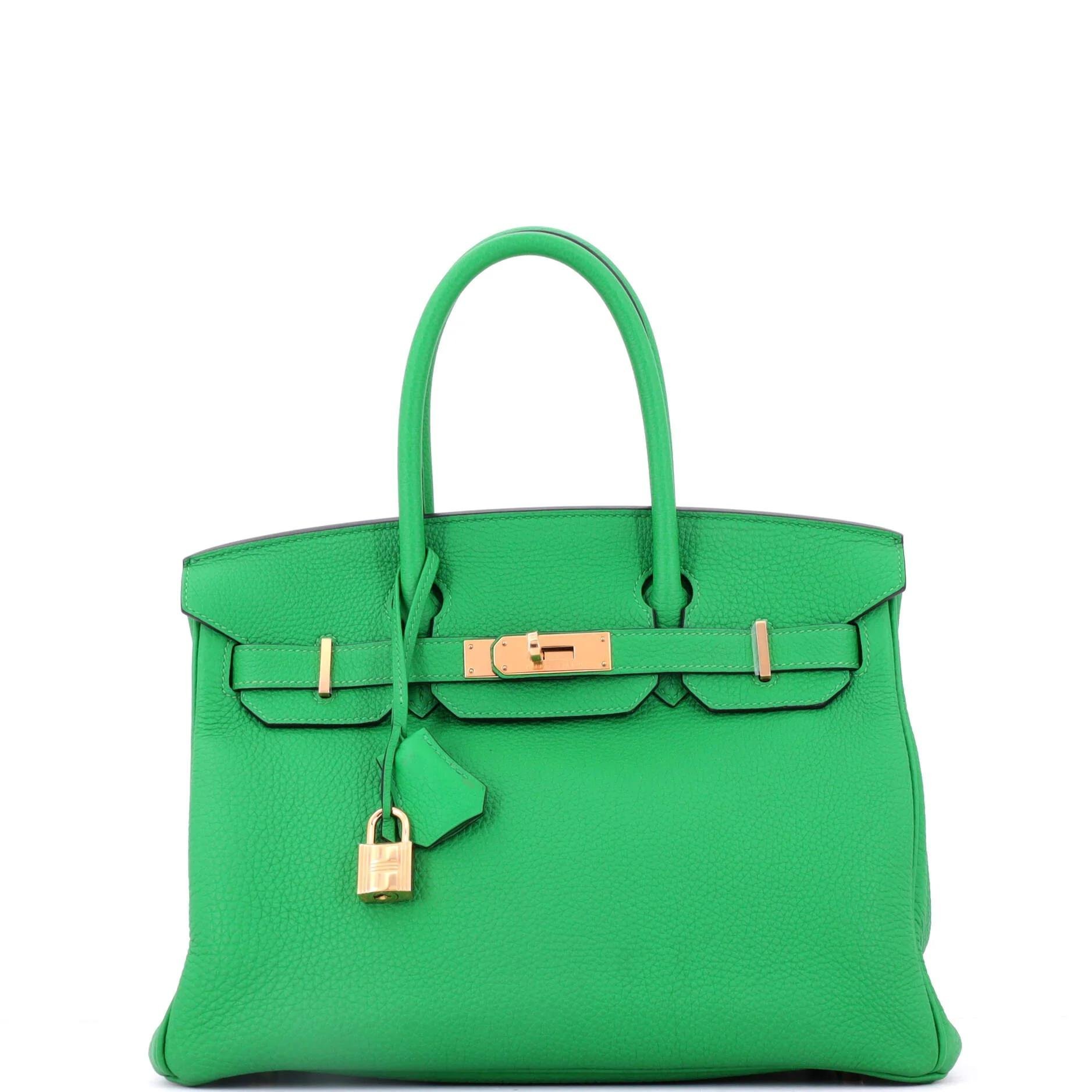 Birkin 30 leather tote