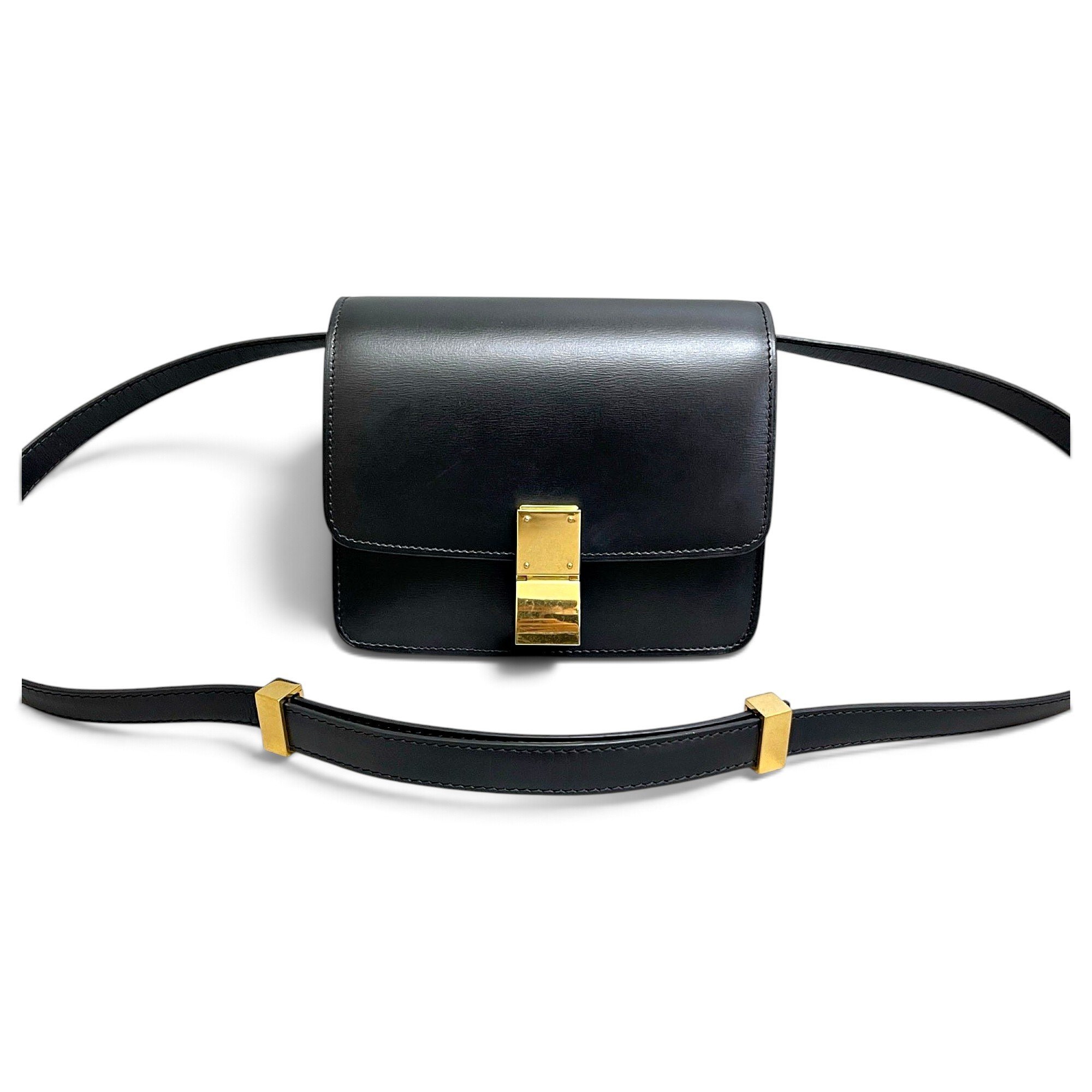 Classic leather handbag