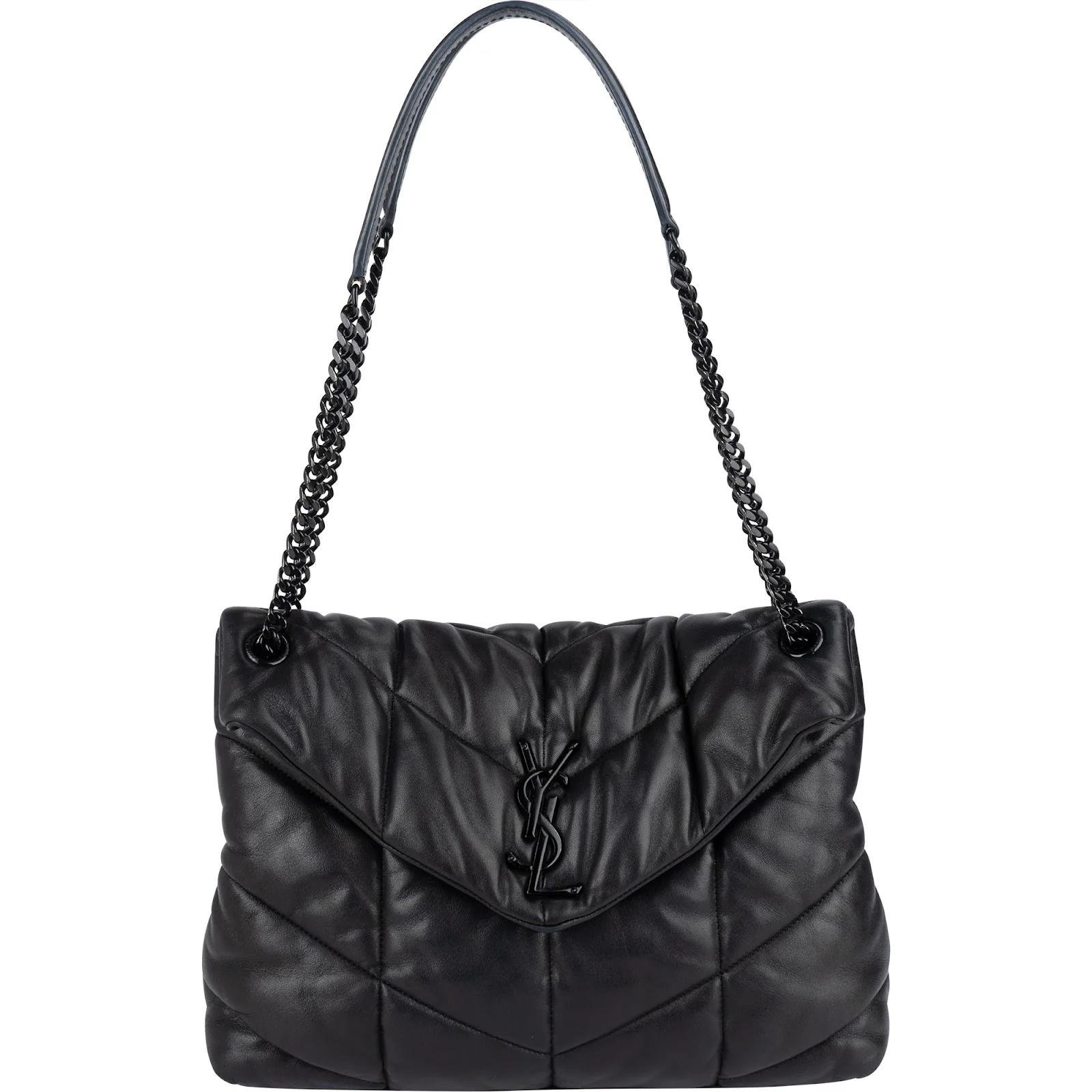 Loulou Puffer leather crossbody bag