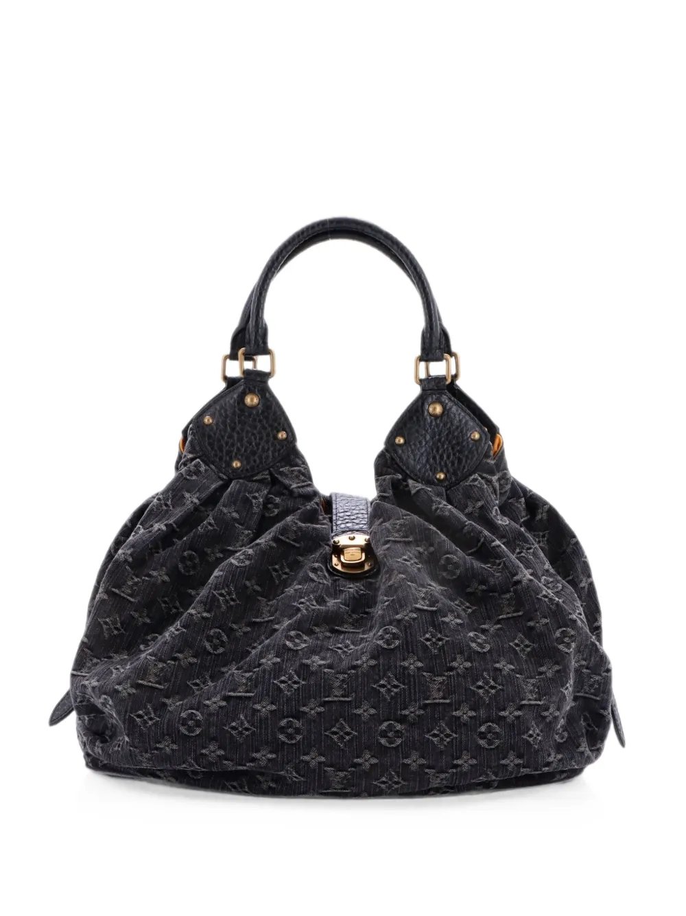 XL Denim hobo bag