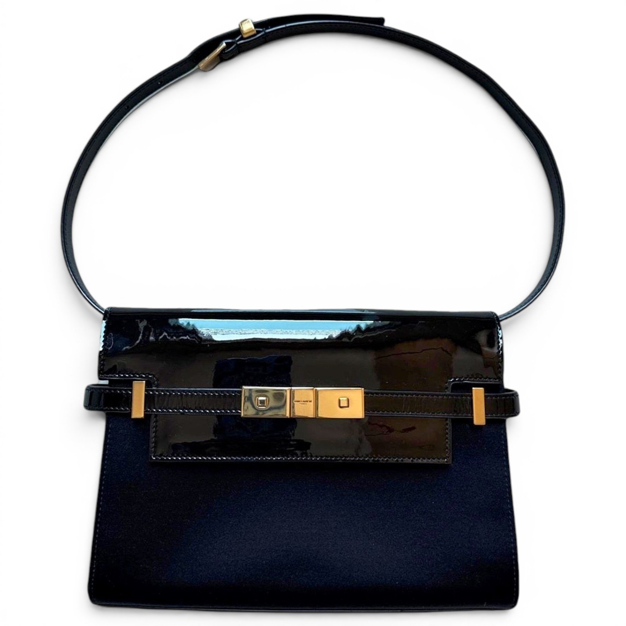 Manhattan patent leather handbag