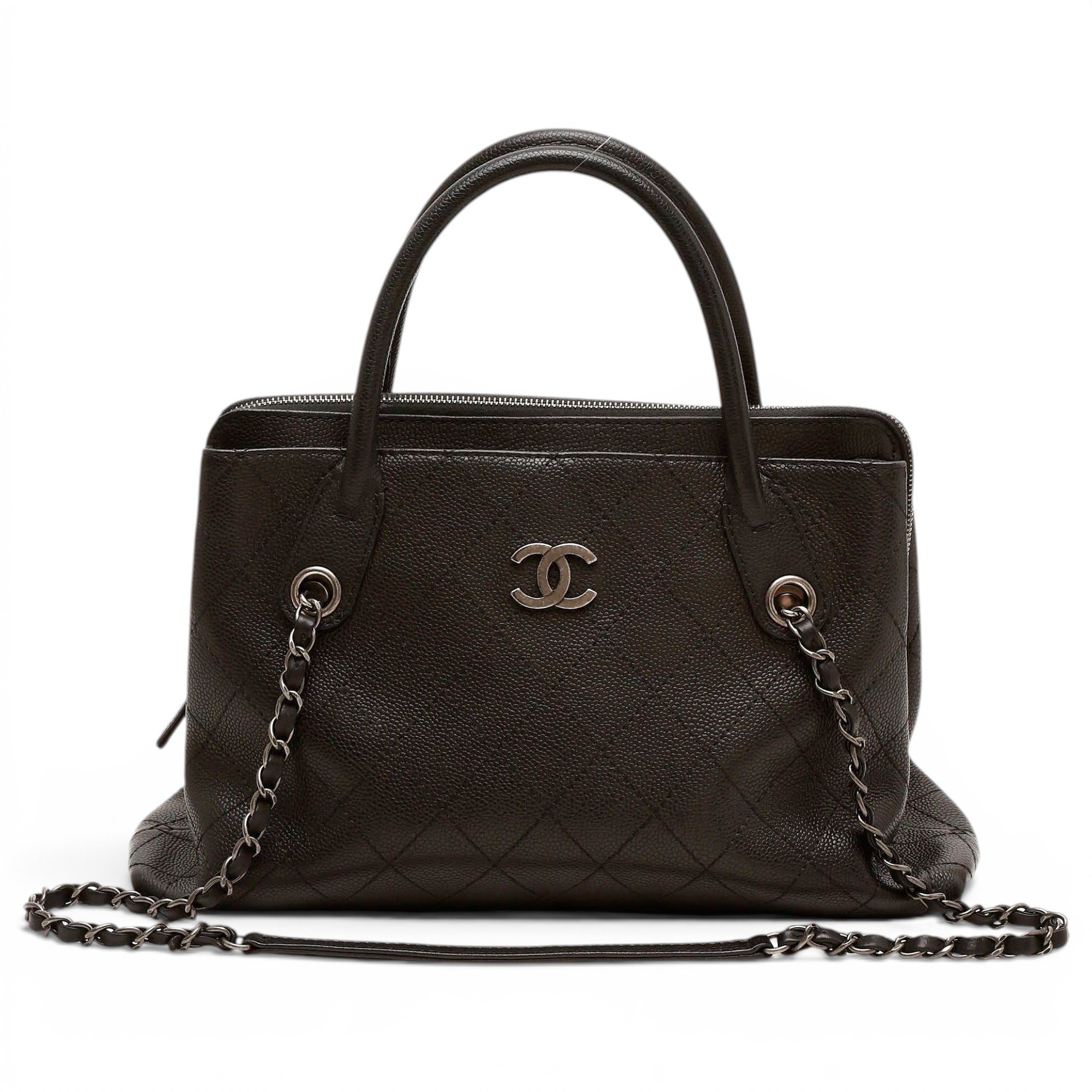 Classic CC Shopping leather handbag