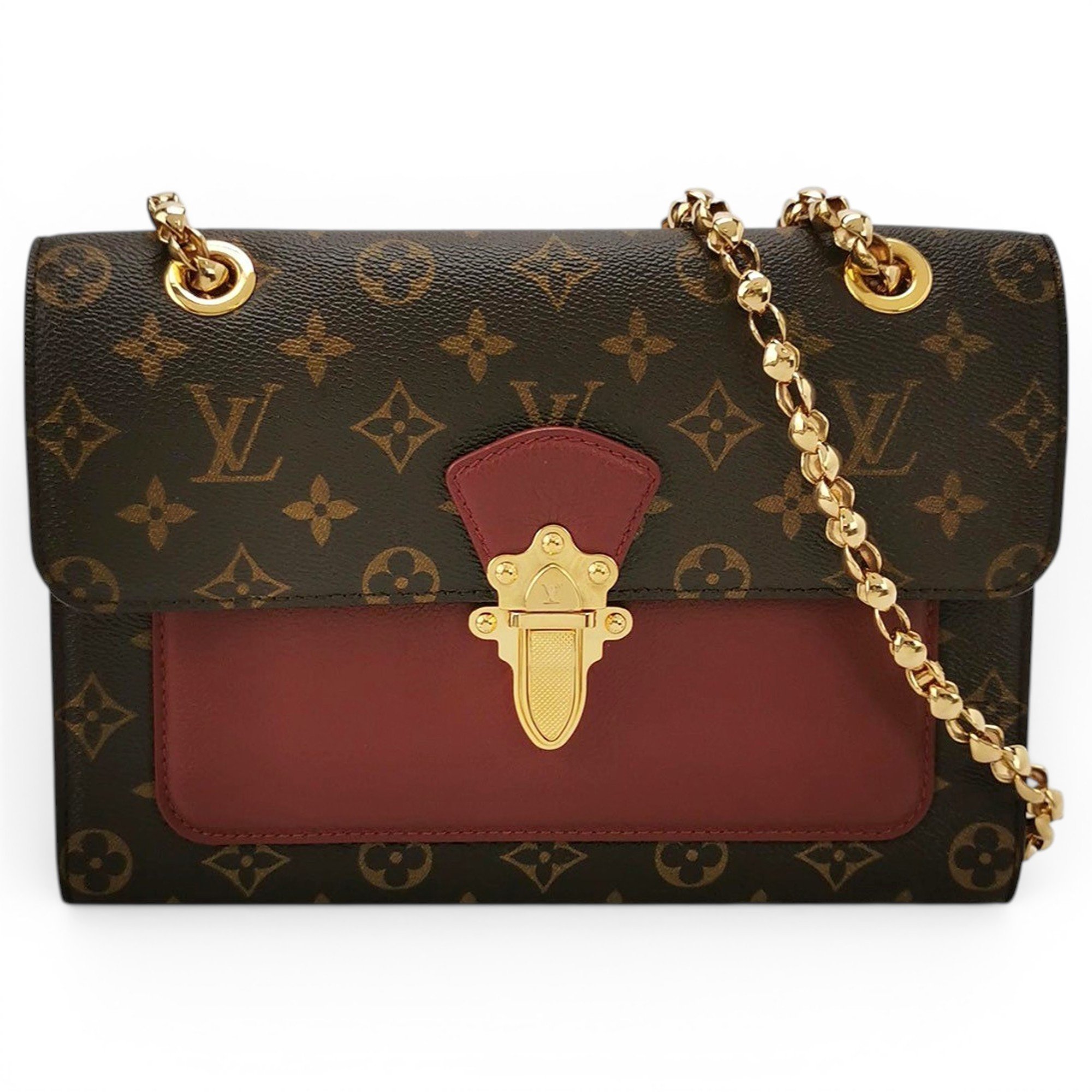 Victoire leather handbag
