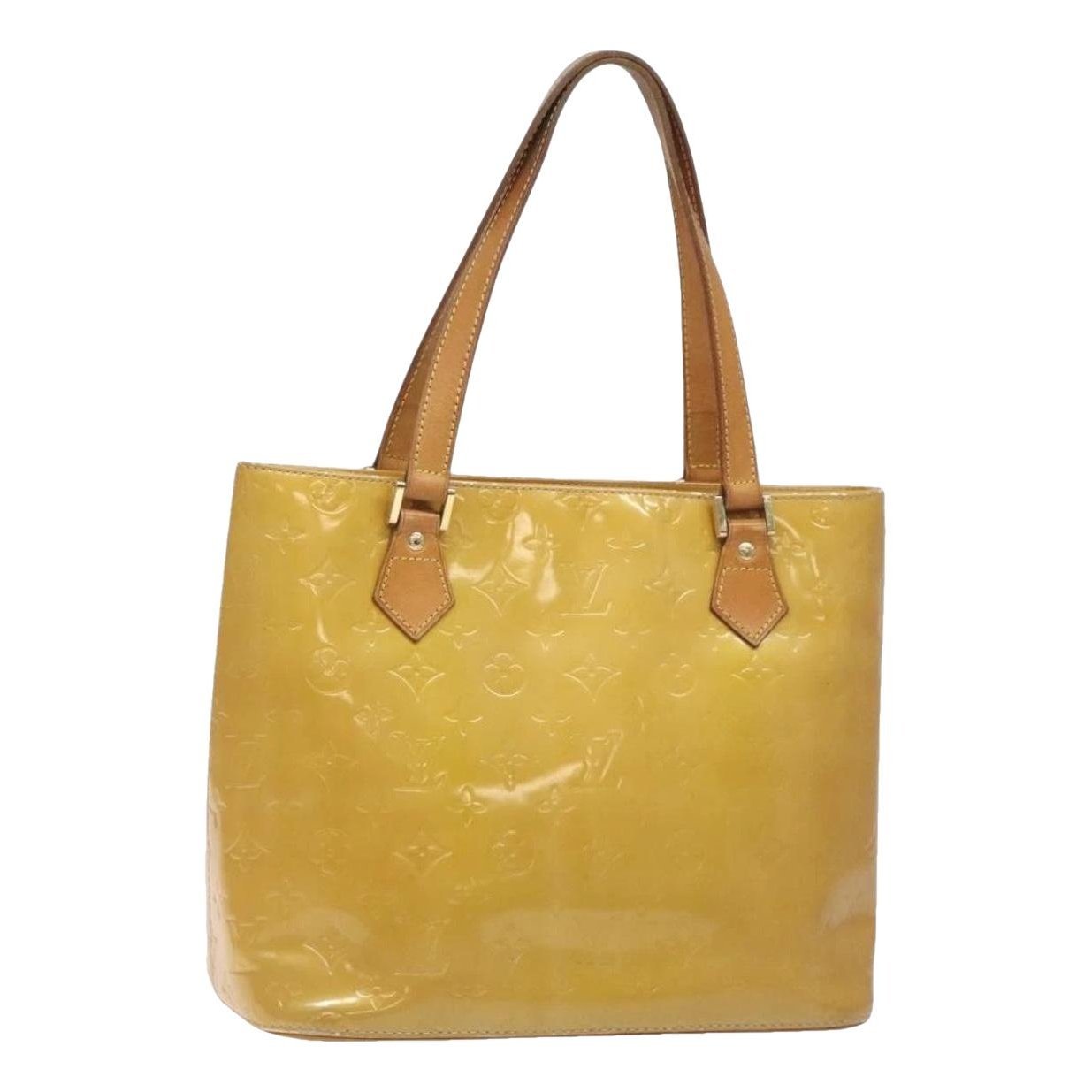 Patent leather handbag