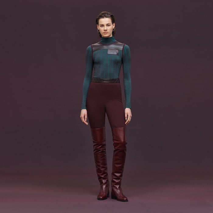 Rouge Bordeaux Jodhpur Pants