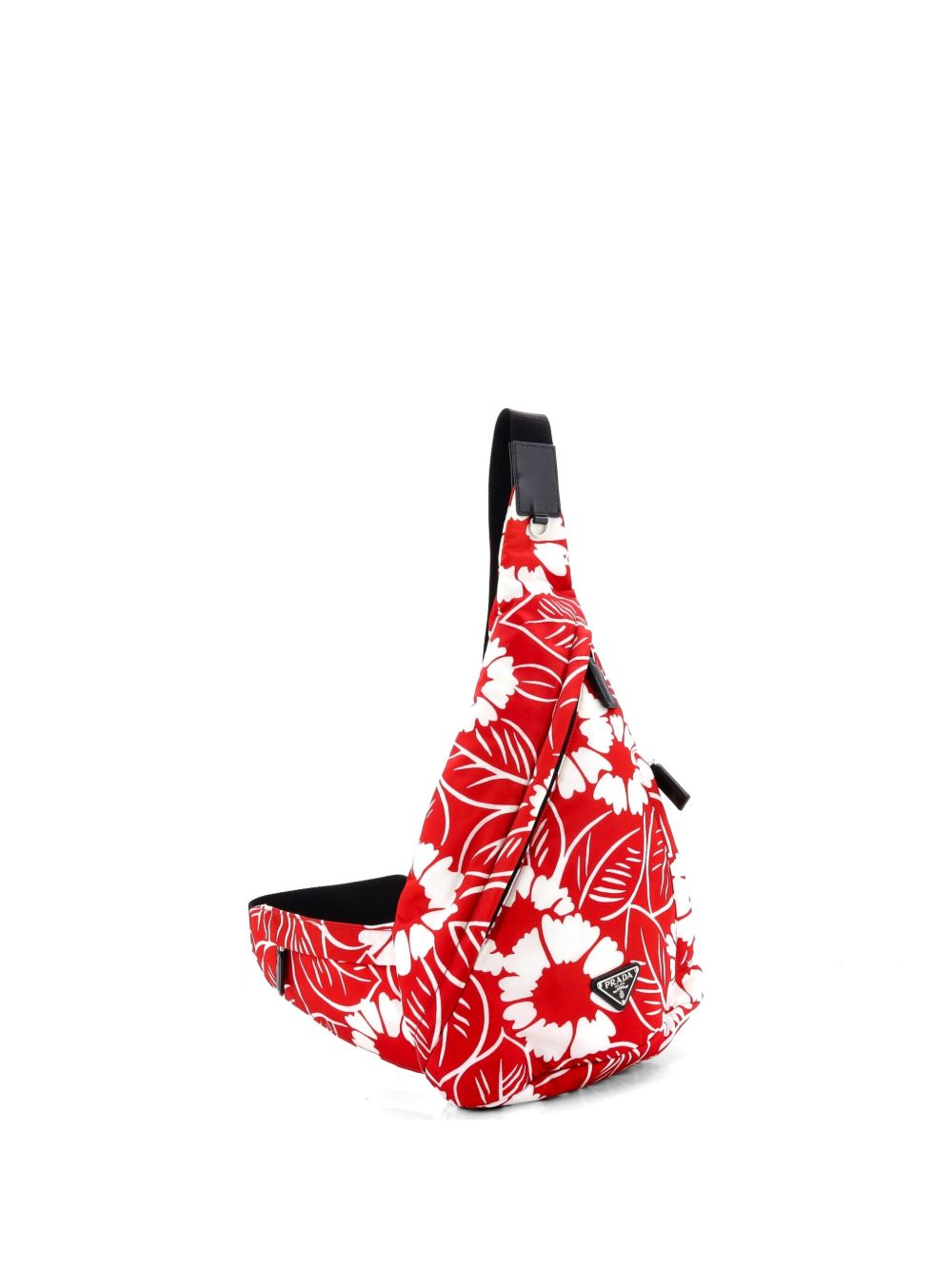 Zip Sling Printed Tessuto backpack