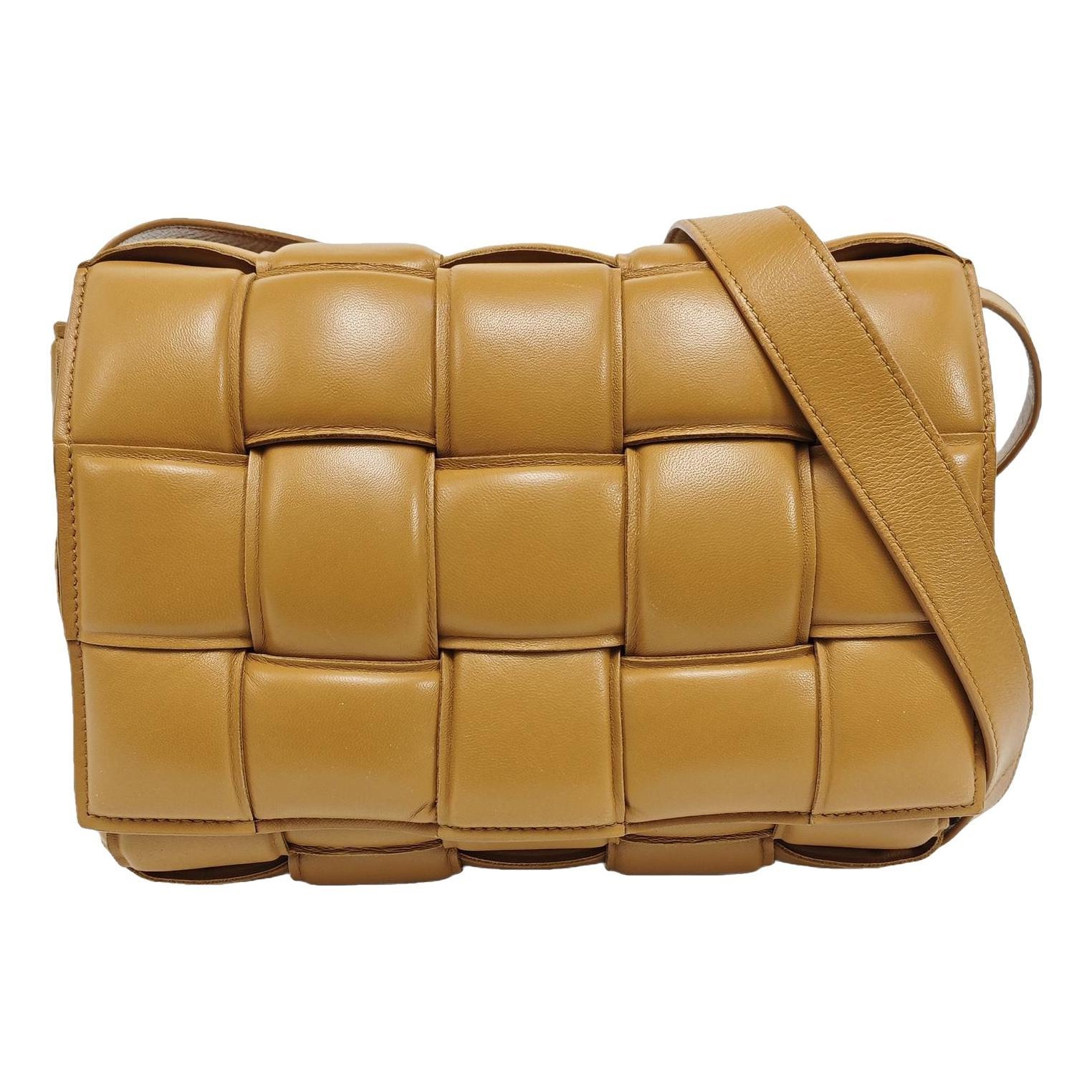 Cassette Padded leather crossbody bag
