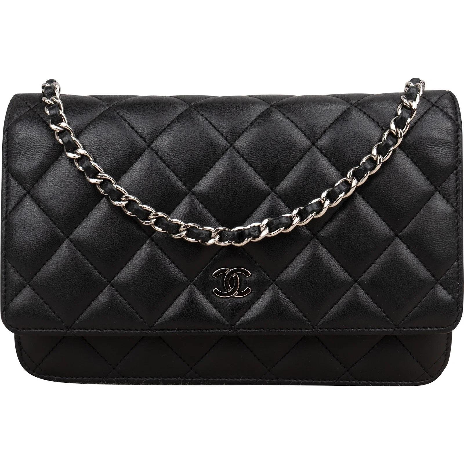 Wallet On Chain Timeless/Classique leather crossbody bag