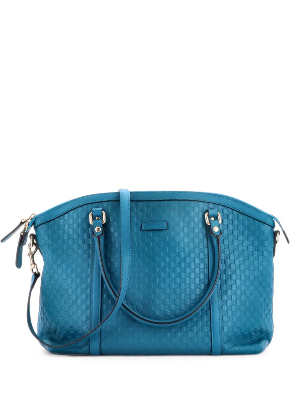Britt Convertible Dome Microguccissima Leather Medium satchel