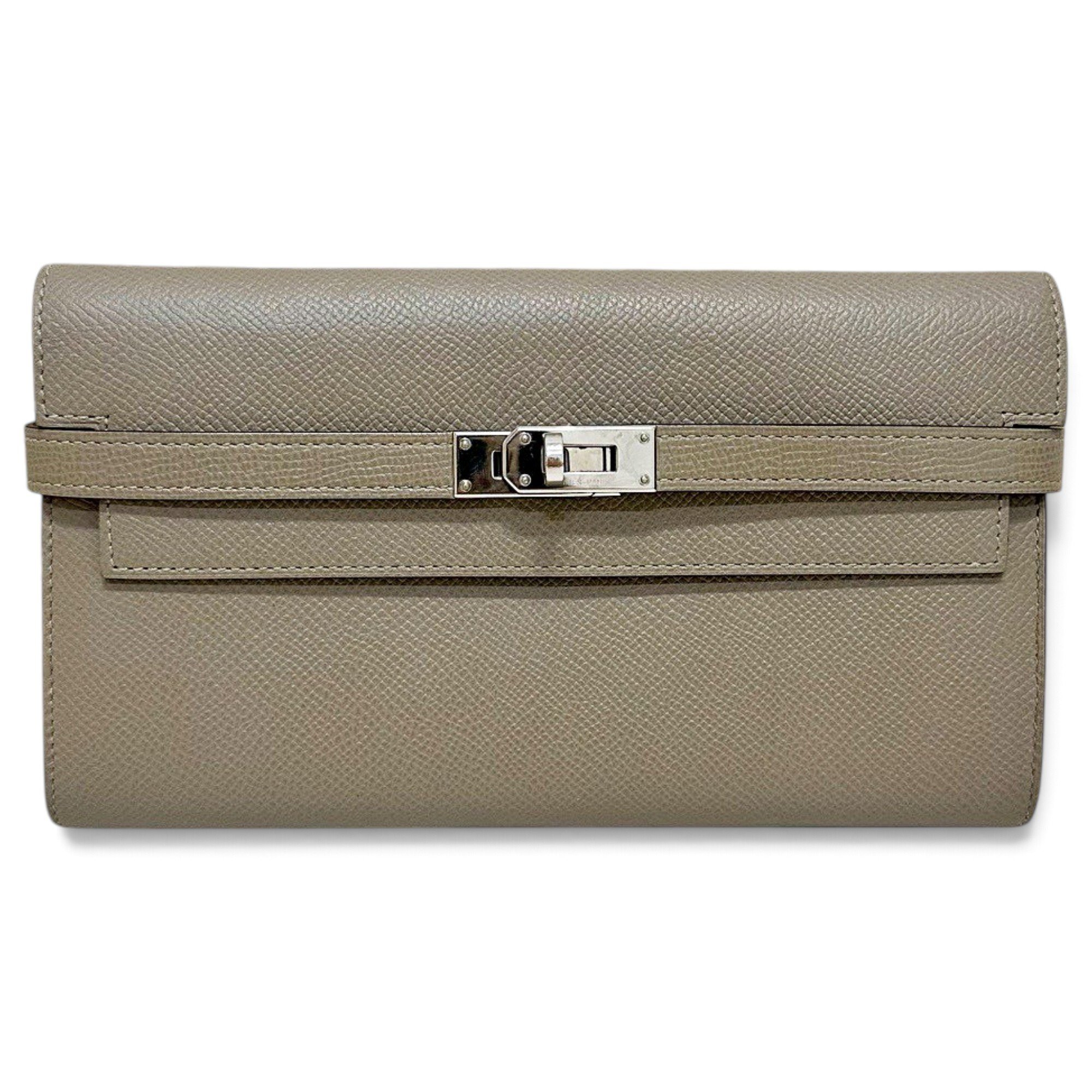Kelly to go leather clutch bag