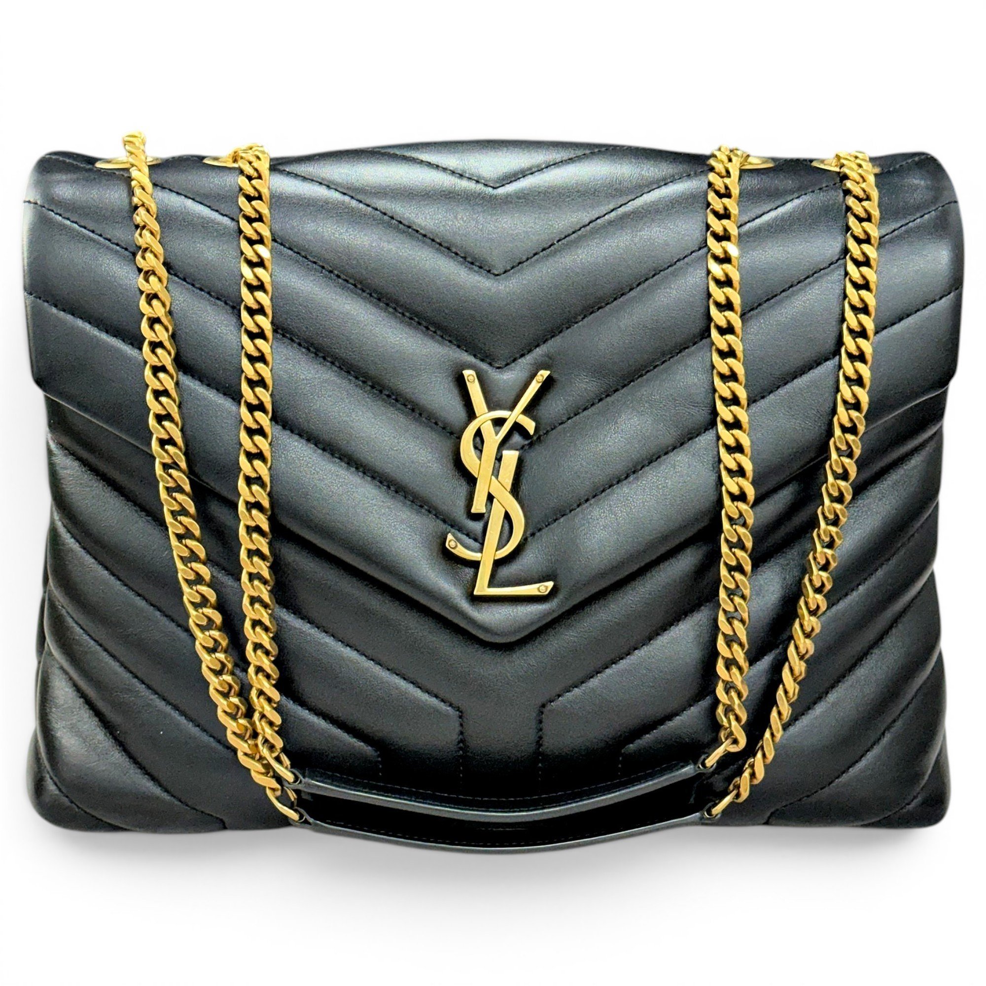 Loulou leather handbag