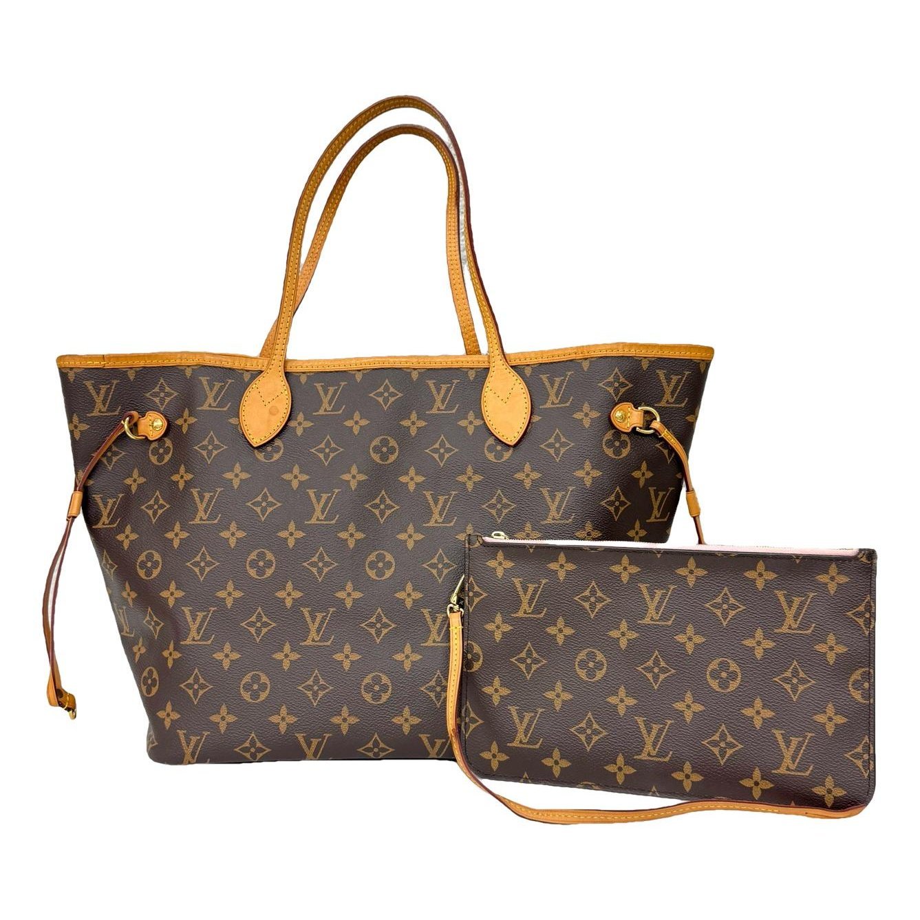 Neverfull leather handbag