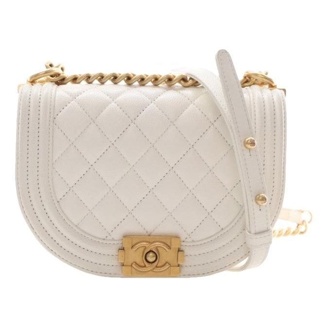 Leather crossbody bag