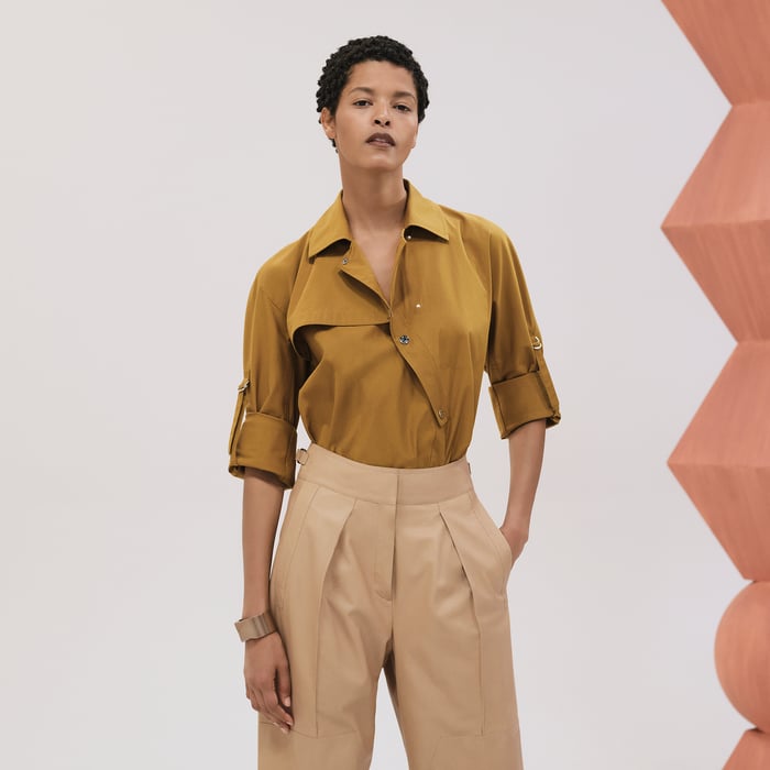 Asymmetric shirt