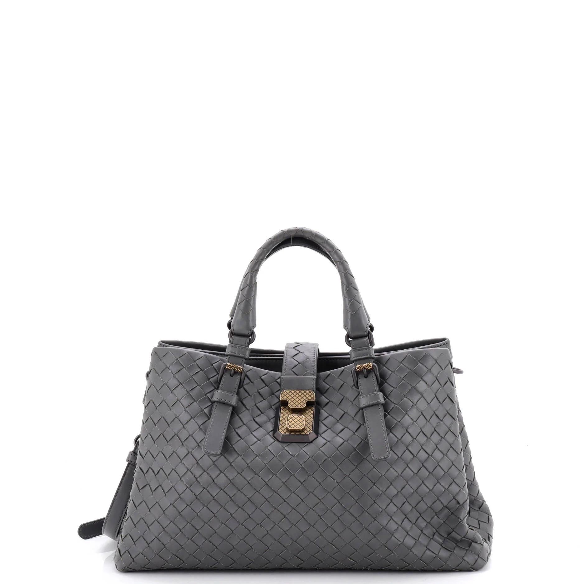 Leather tote