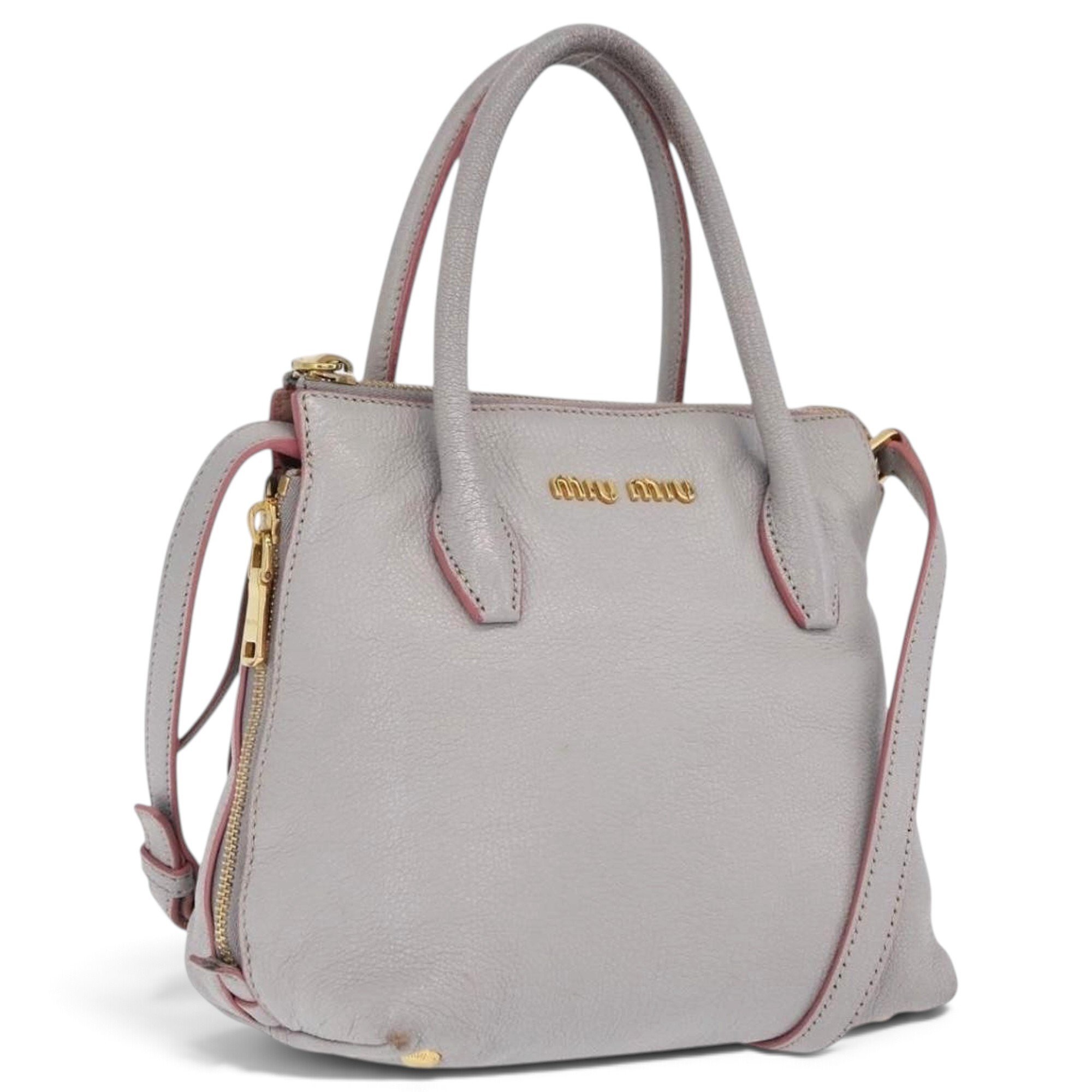 Leather handbag