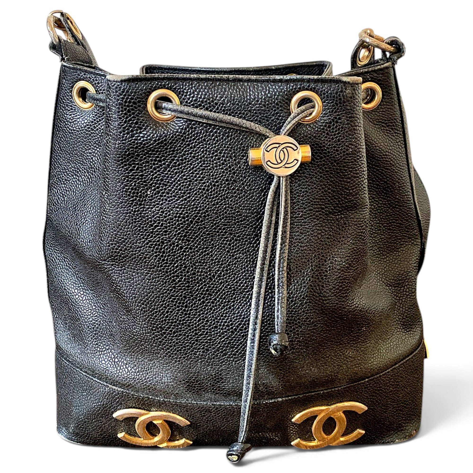 Leather handbag