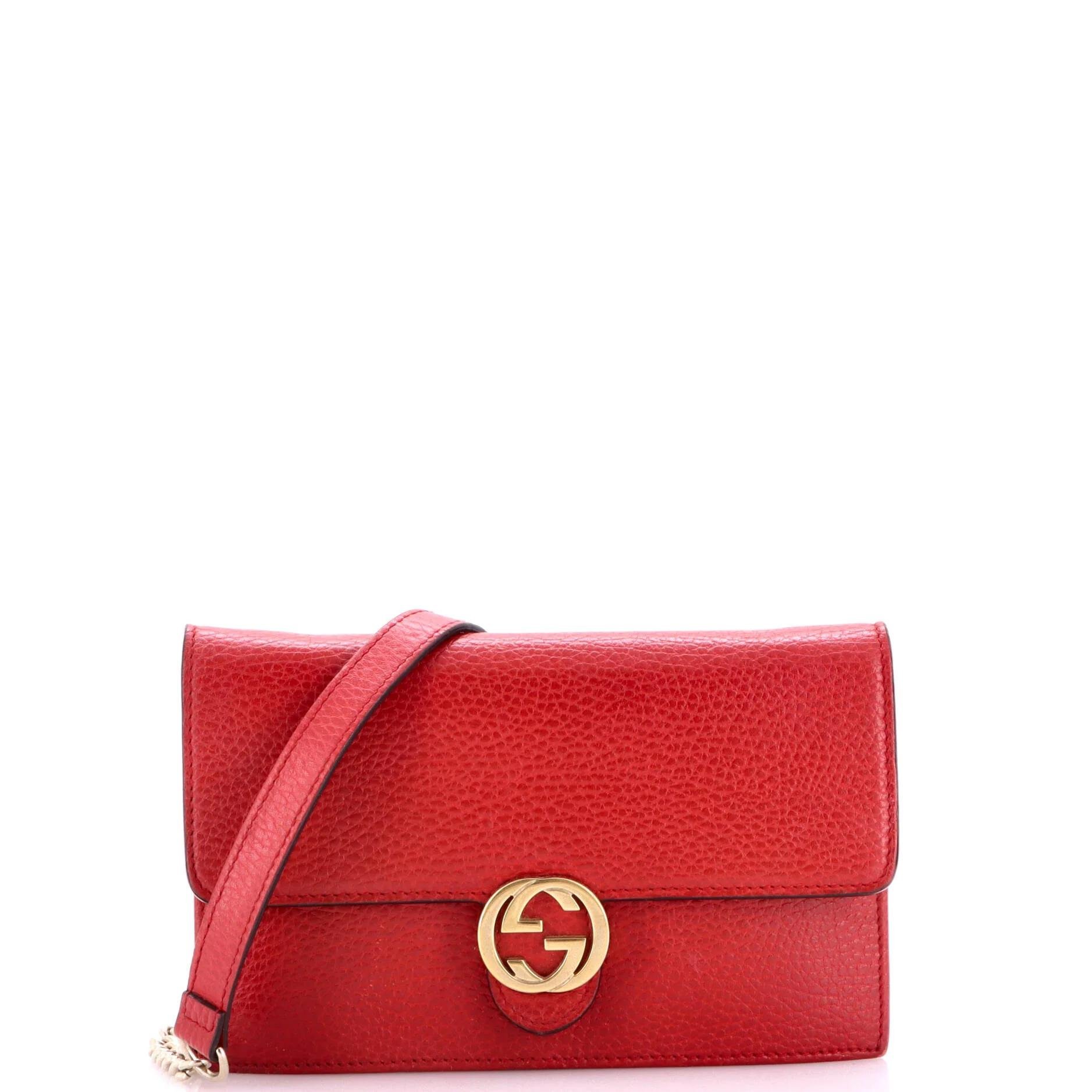 Leather crossbody bag