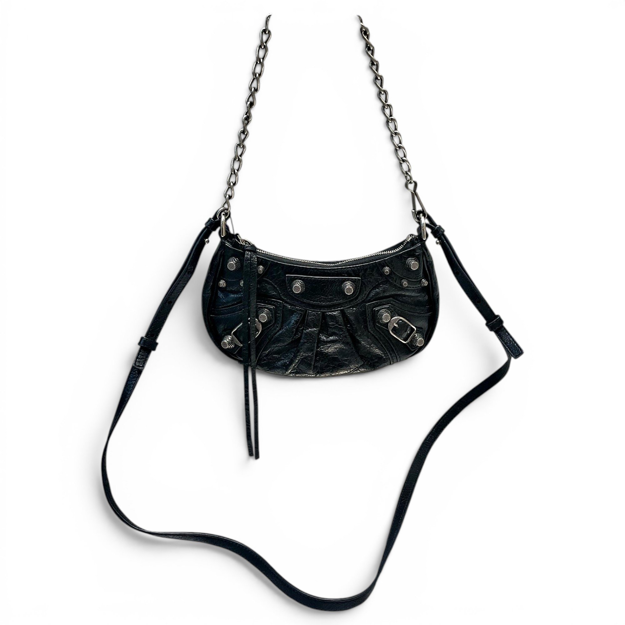 Le Cagole leather crossbody bag