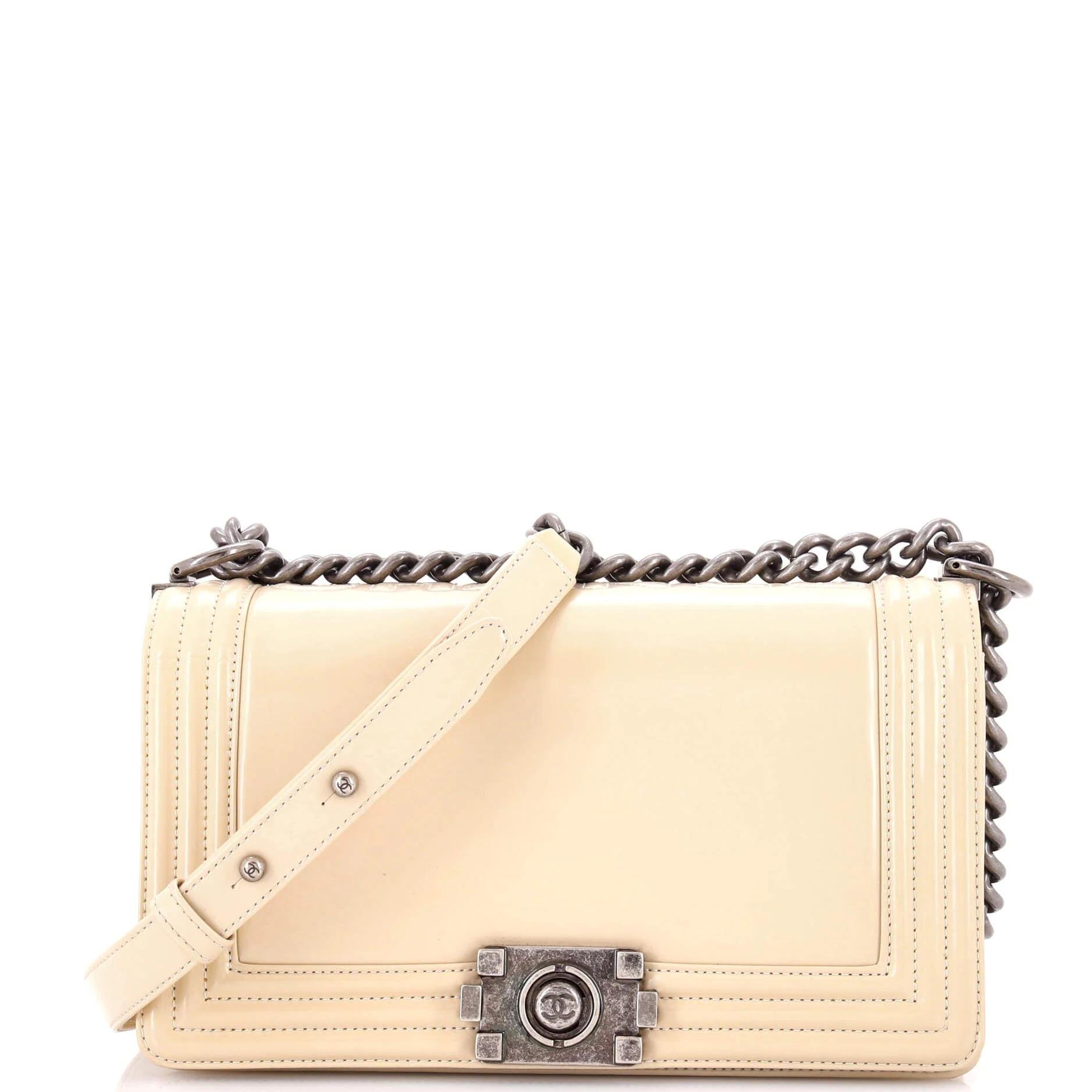 Boy leather crossbody bag