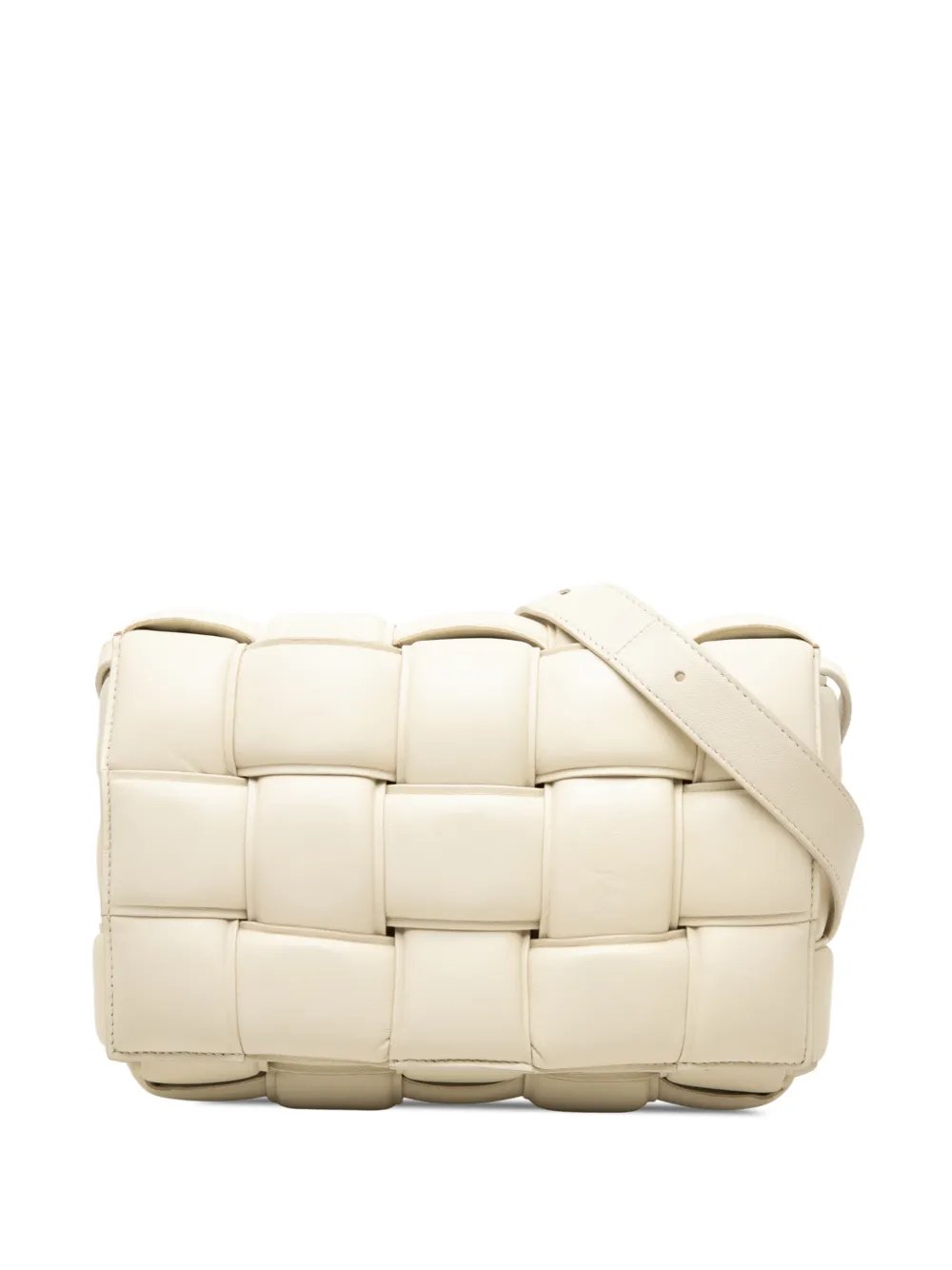 2012-2026 Nappa Intrecciato Padded Cassette crossbody bag