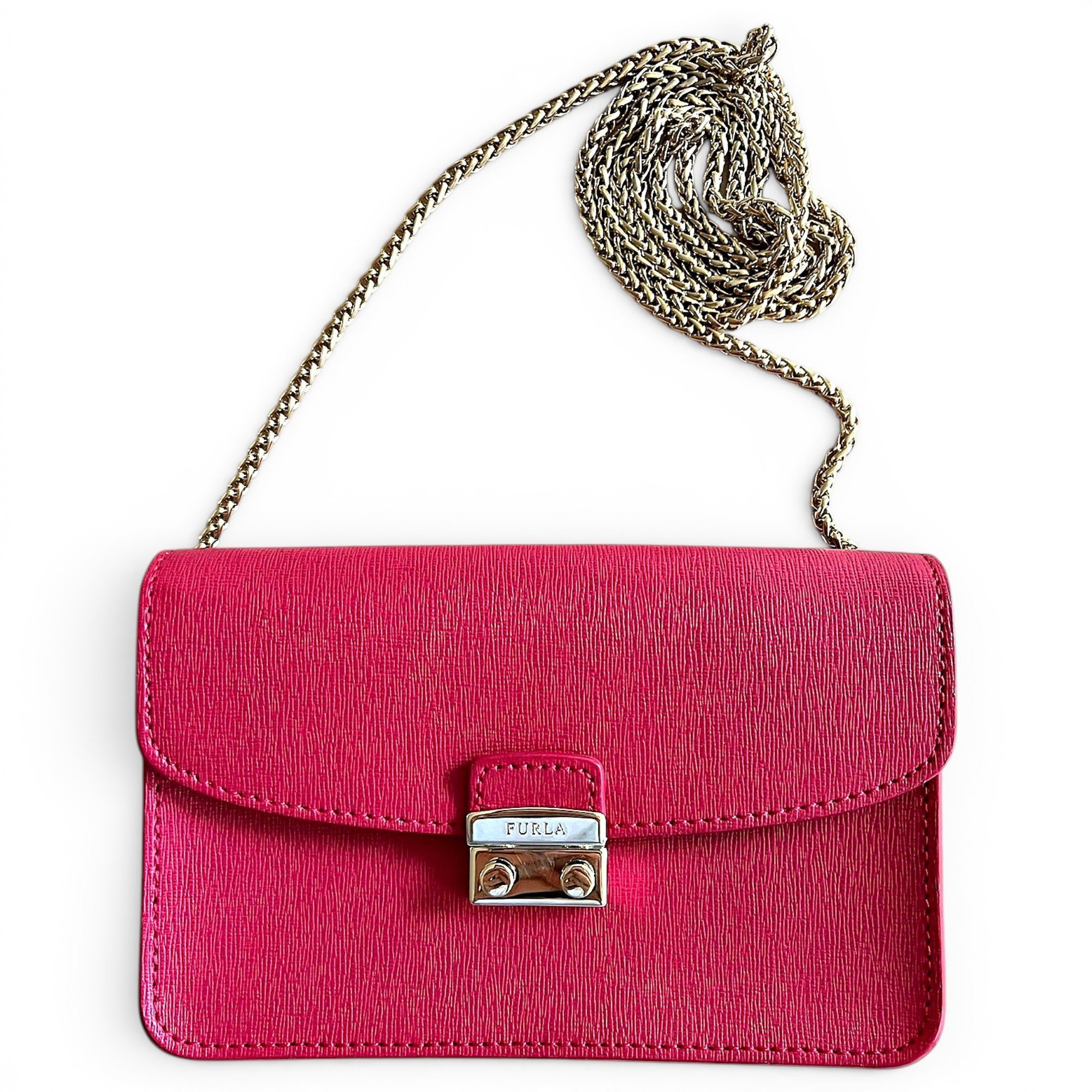 Metropolis leather crossbody bag