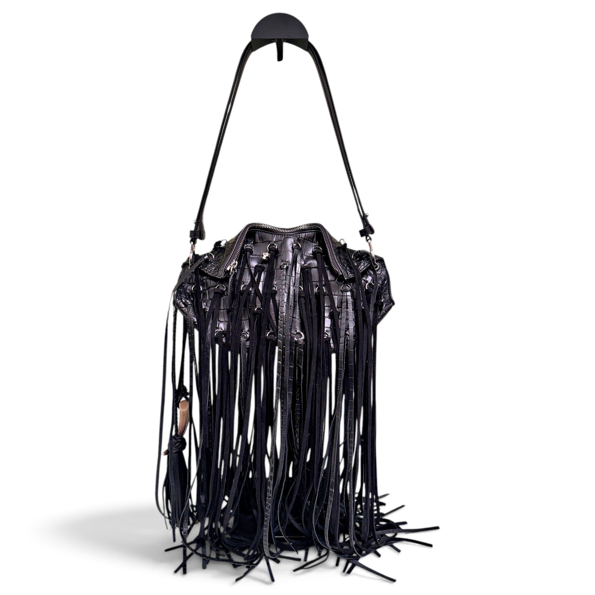 Alexander McQueen Manta leather handbag