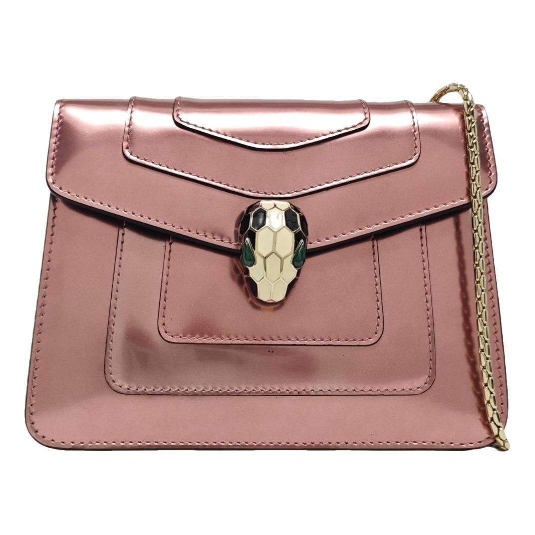Serpenti leather crossbody bag