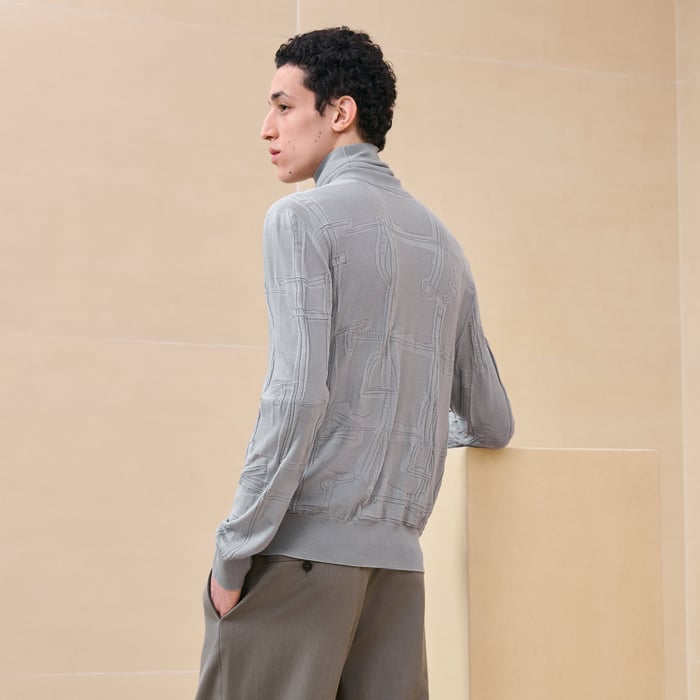 Silex "Jeu De Points Harnais" Turtleneck Sweater