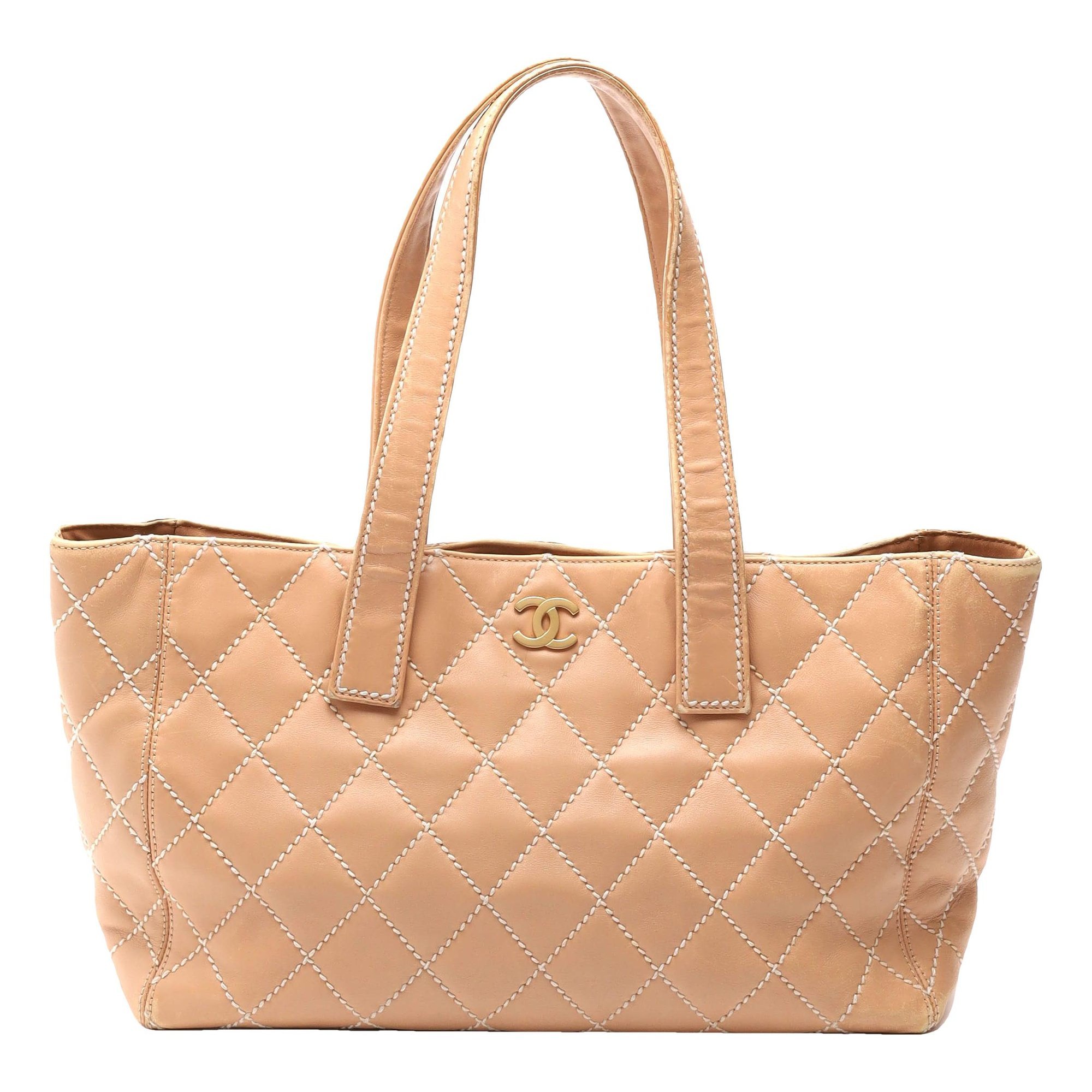 Wild Stitch leather tote